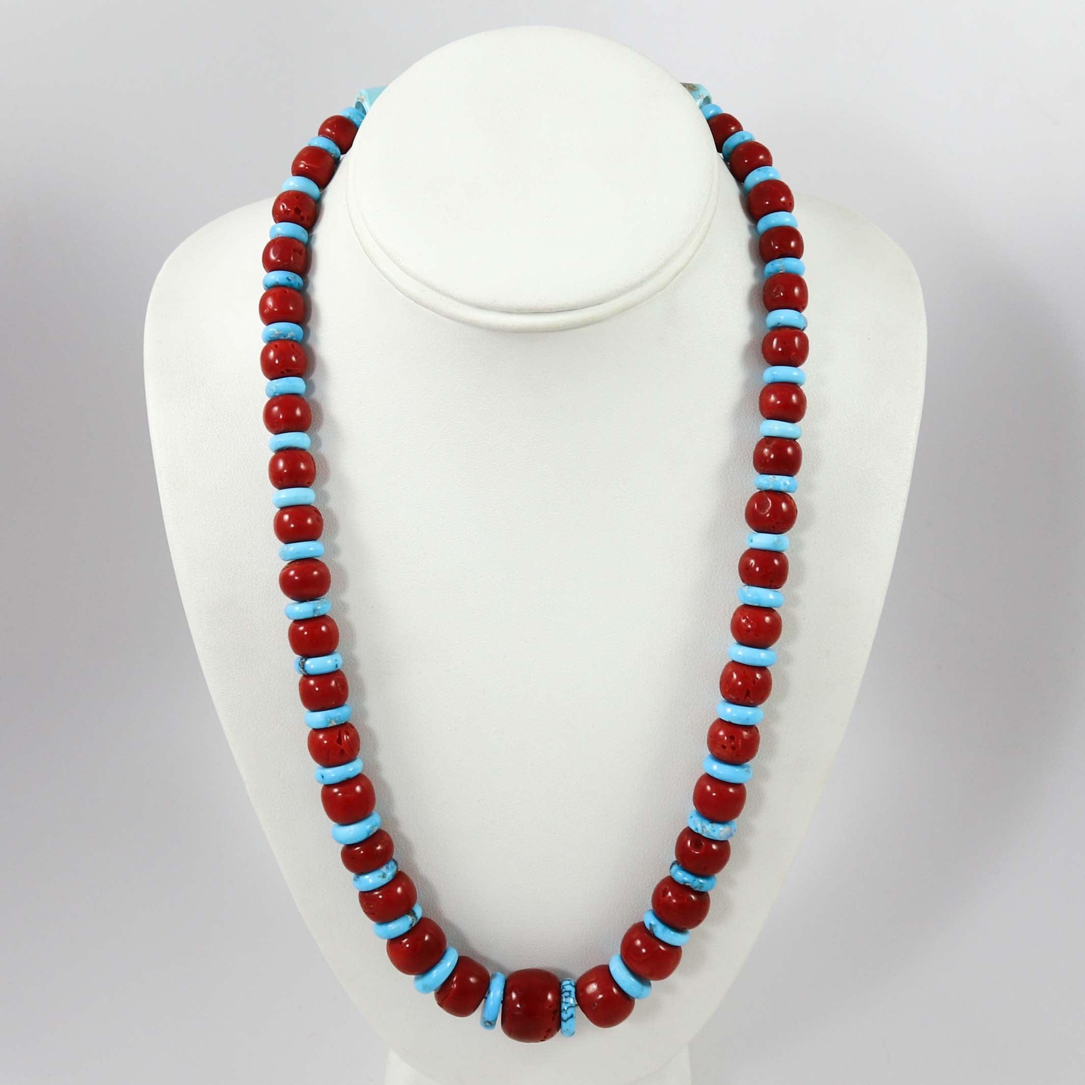 Coral and Turquoise Necklace - Image 2
