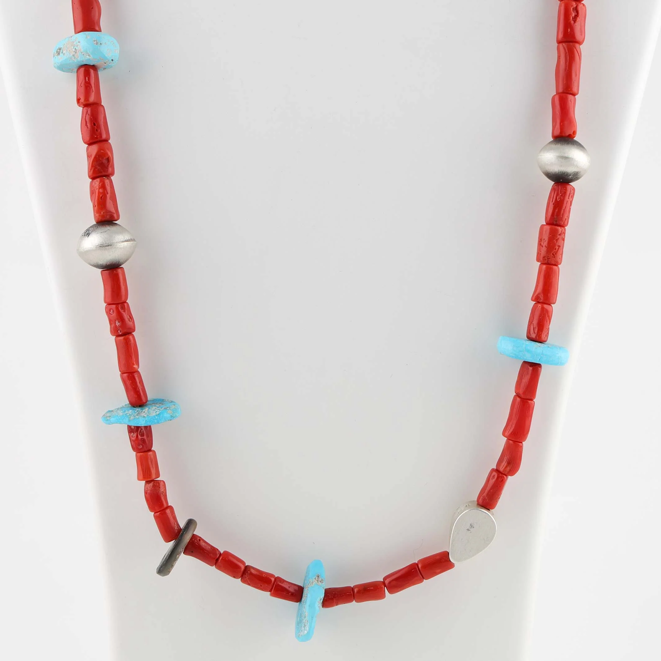Coral and Turquoise Necklace - Image 2