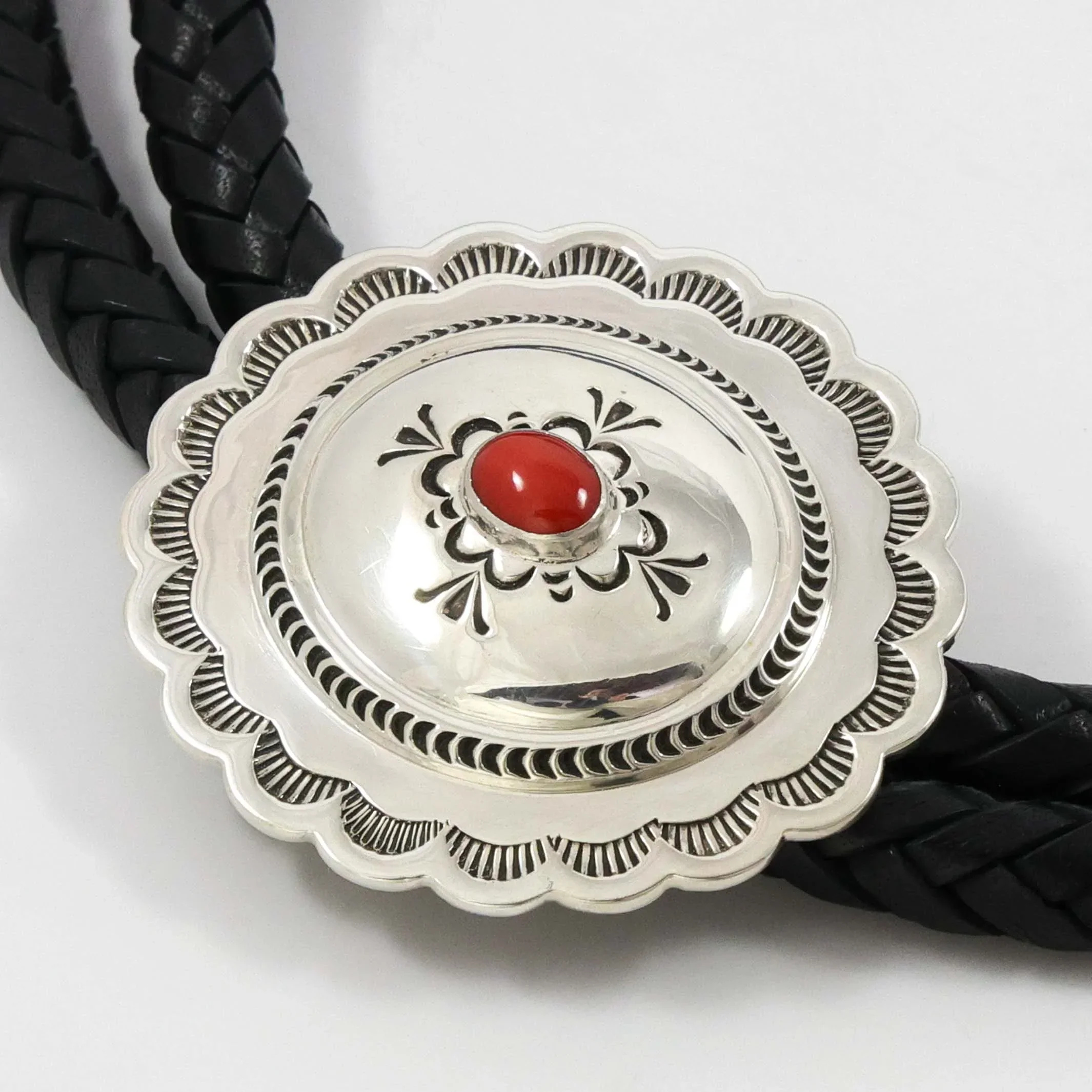 Coral Bola Tie - Image 3