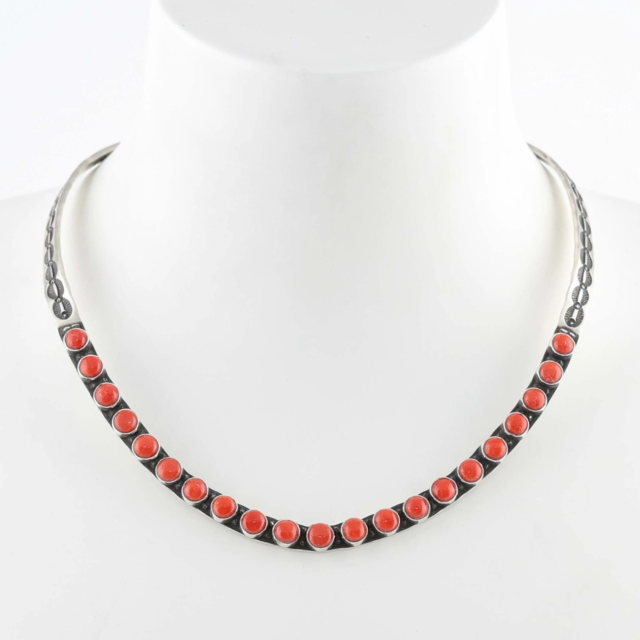 Coral Collar Necklace