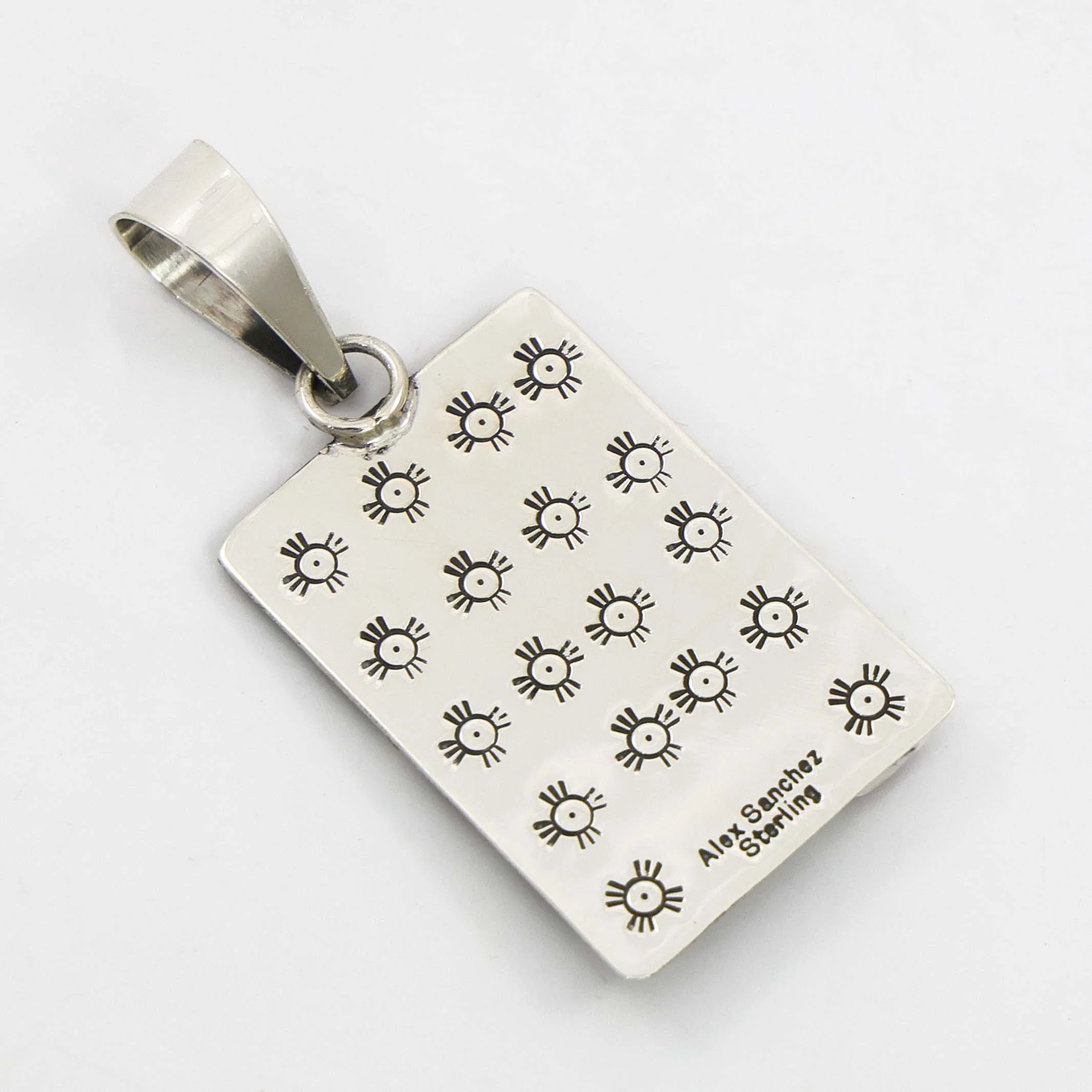 Coral Petroglyph Pendant - Image 3