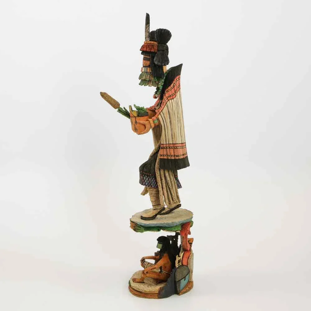 Corn Maiden and Frog Kachina - Image 3