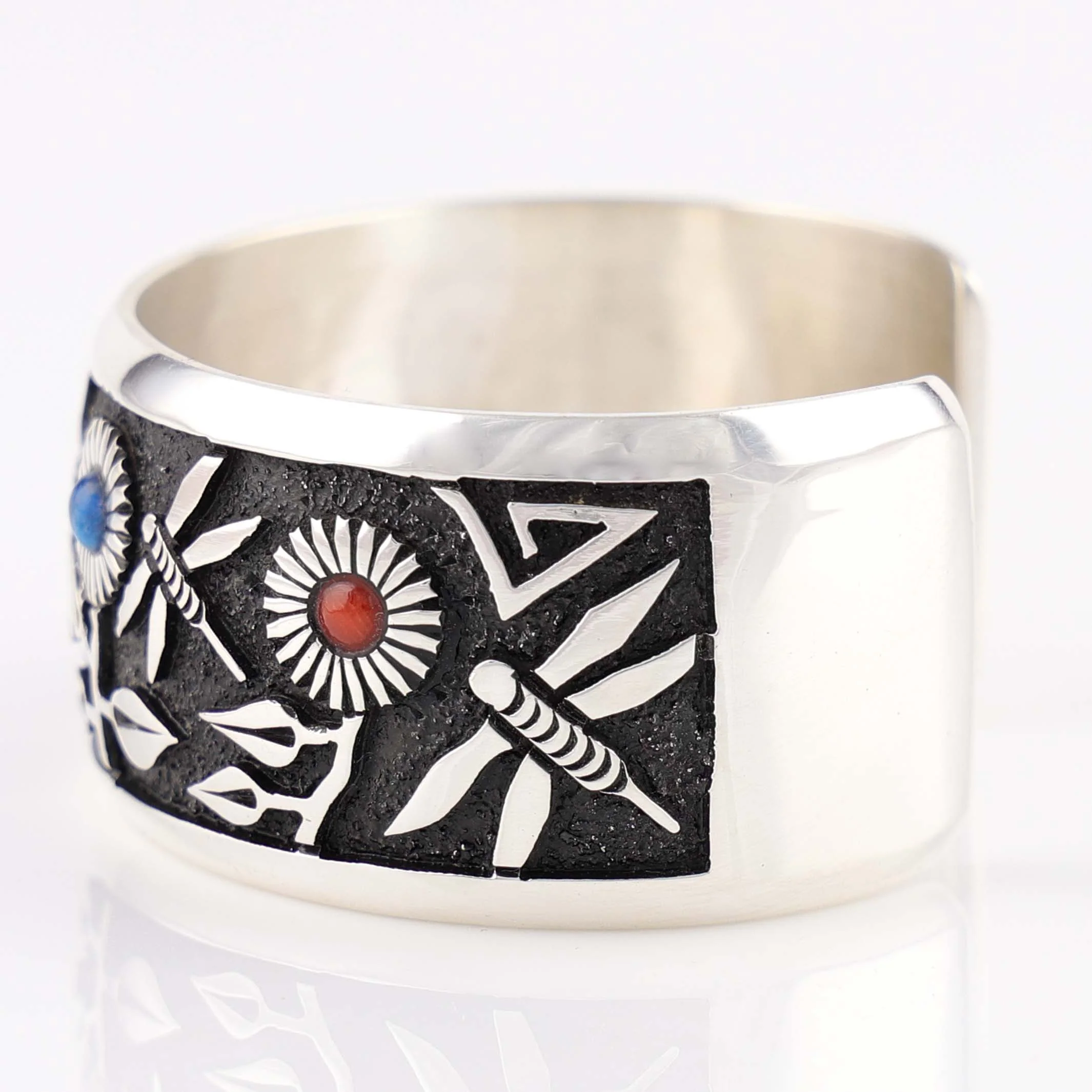 Dragonfly and Flower Cuff - Image 4