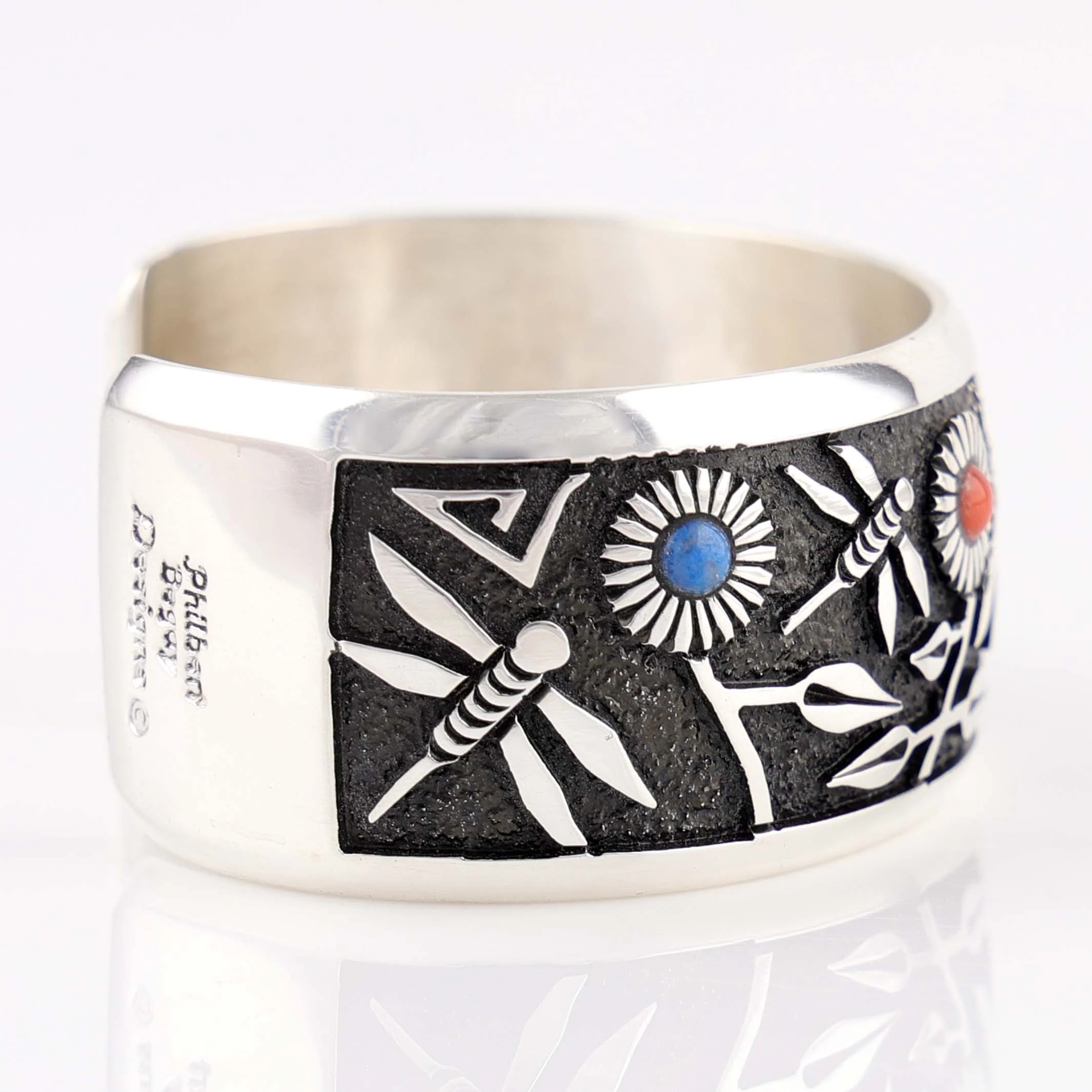 Dragonfly and Flower Cuff - Image 5