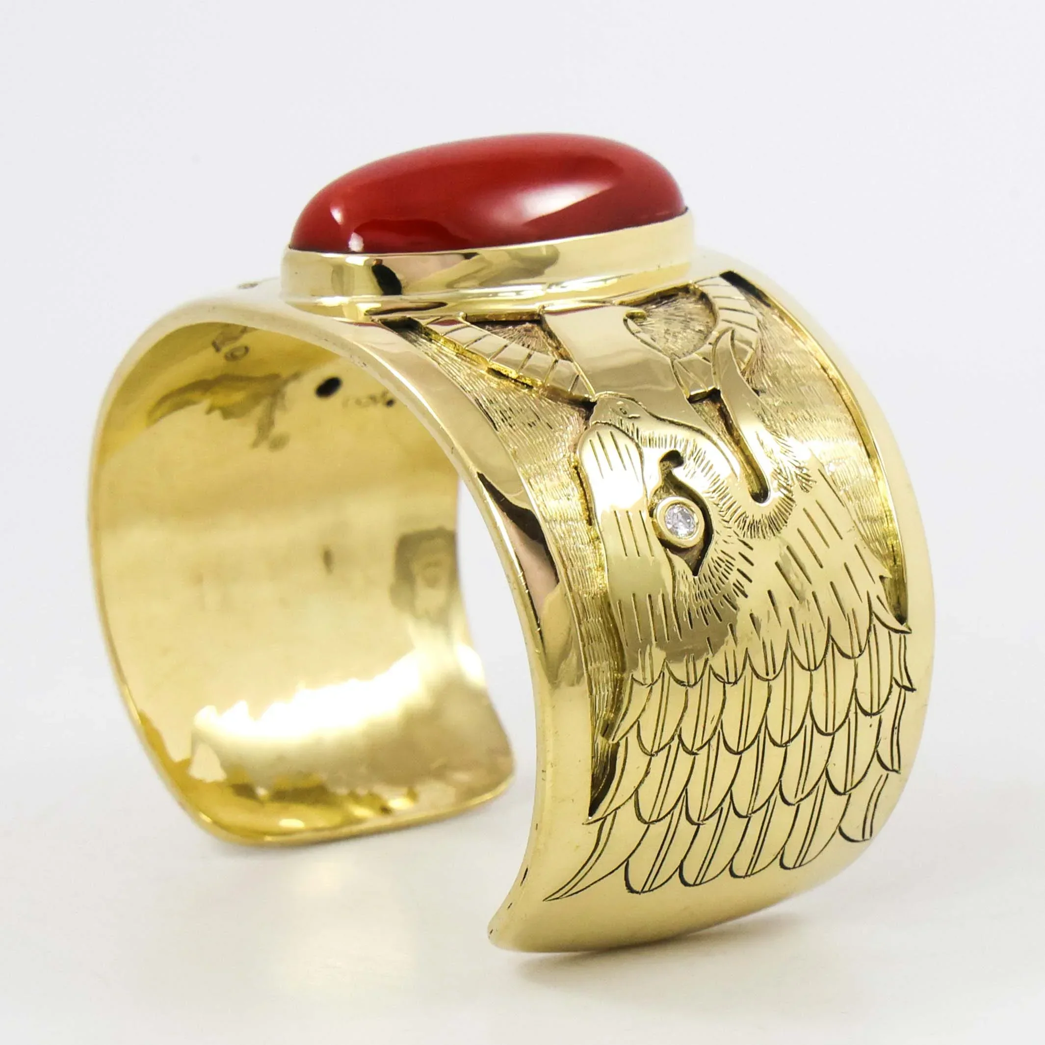 Eagle and Medicine Wheel Bracelet - Image 3