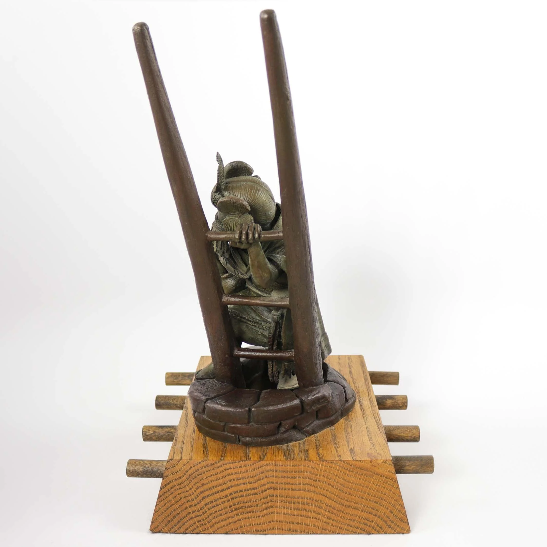“Emerging” Bronze Sculpture - Image 4