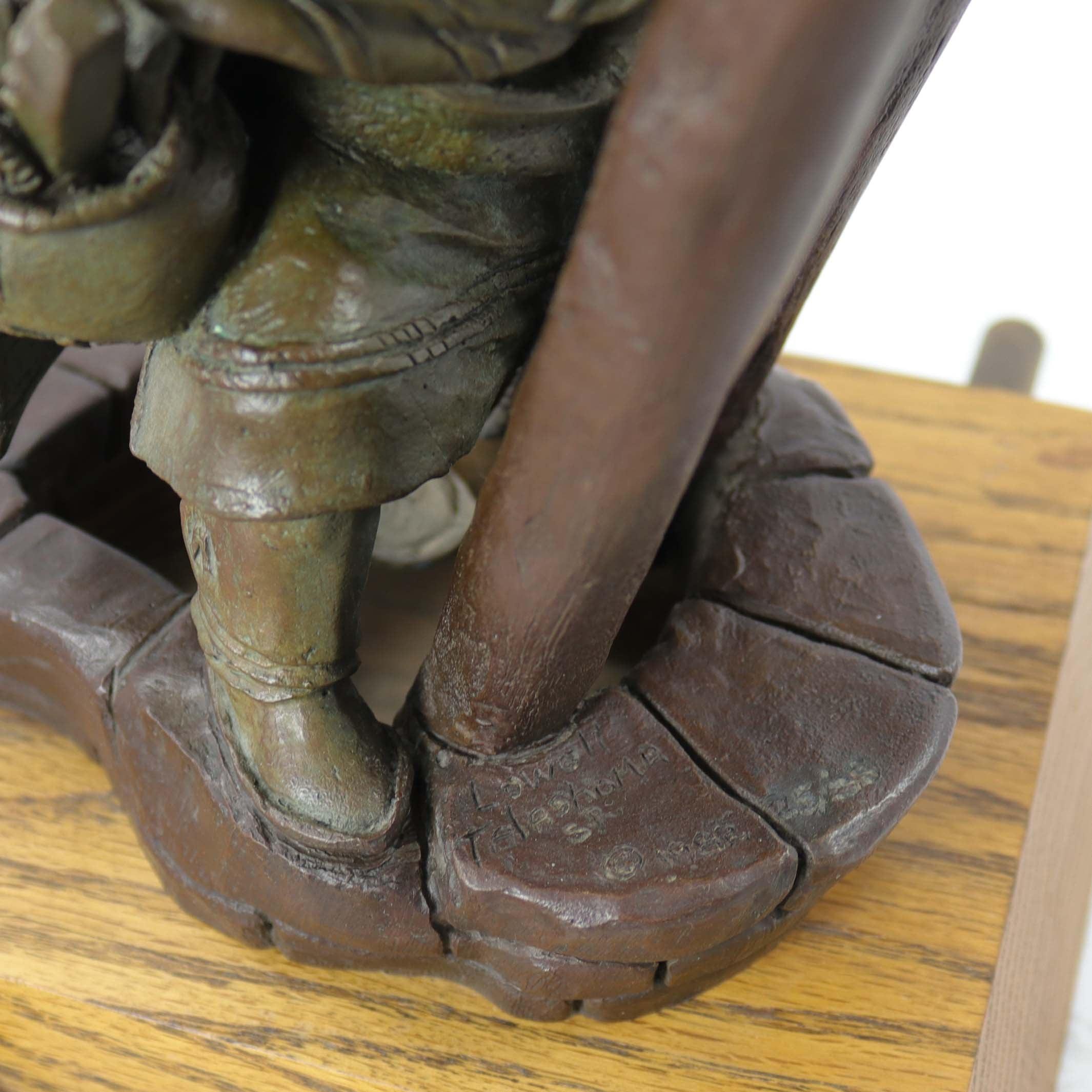 “Emerging” Bronze Sculpture - Image 7