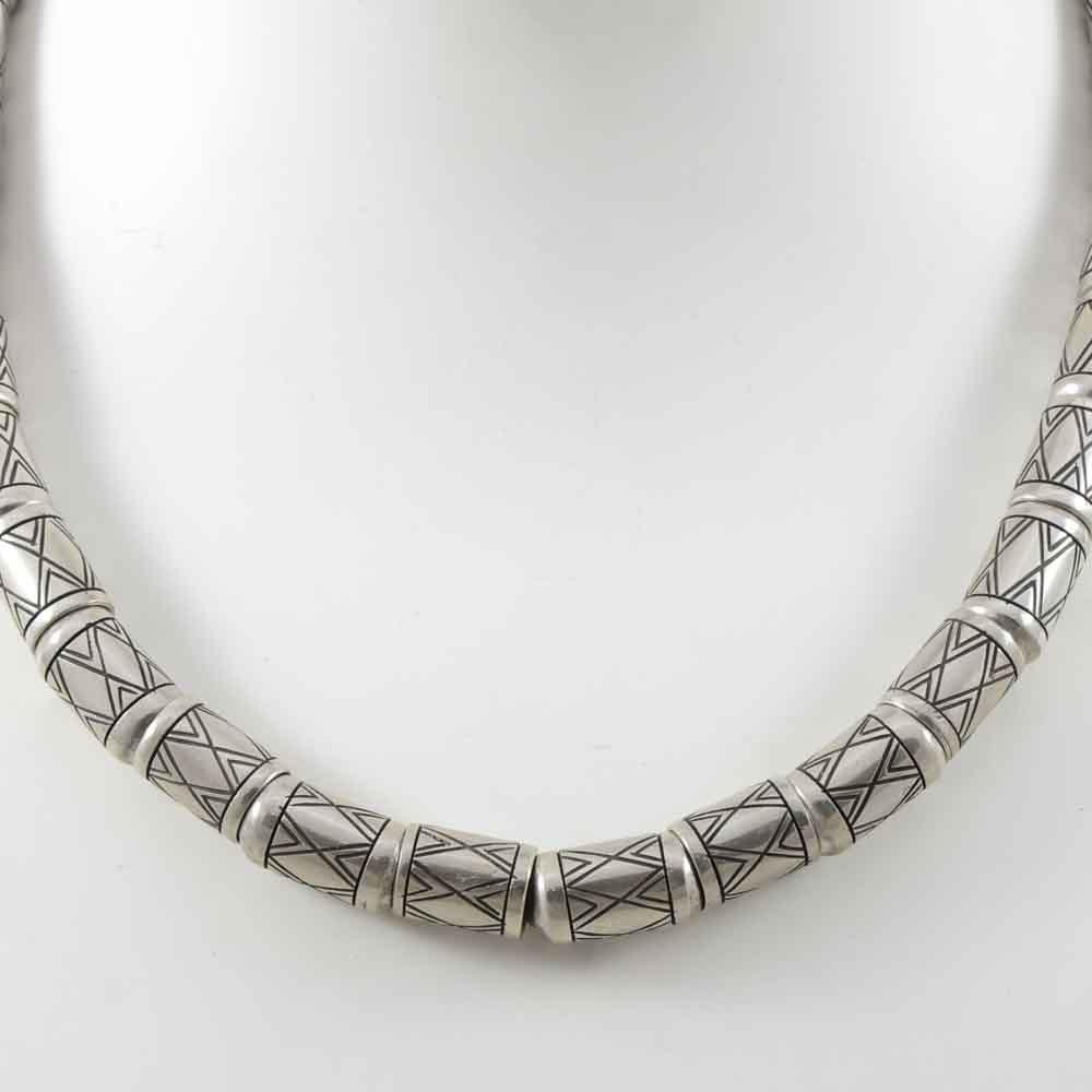 Engraved Bead Necklace - Image 2