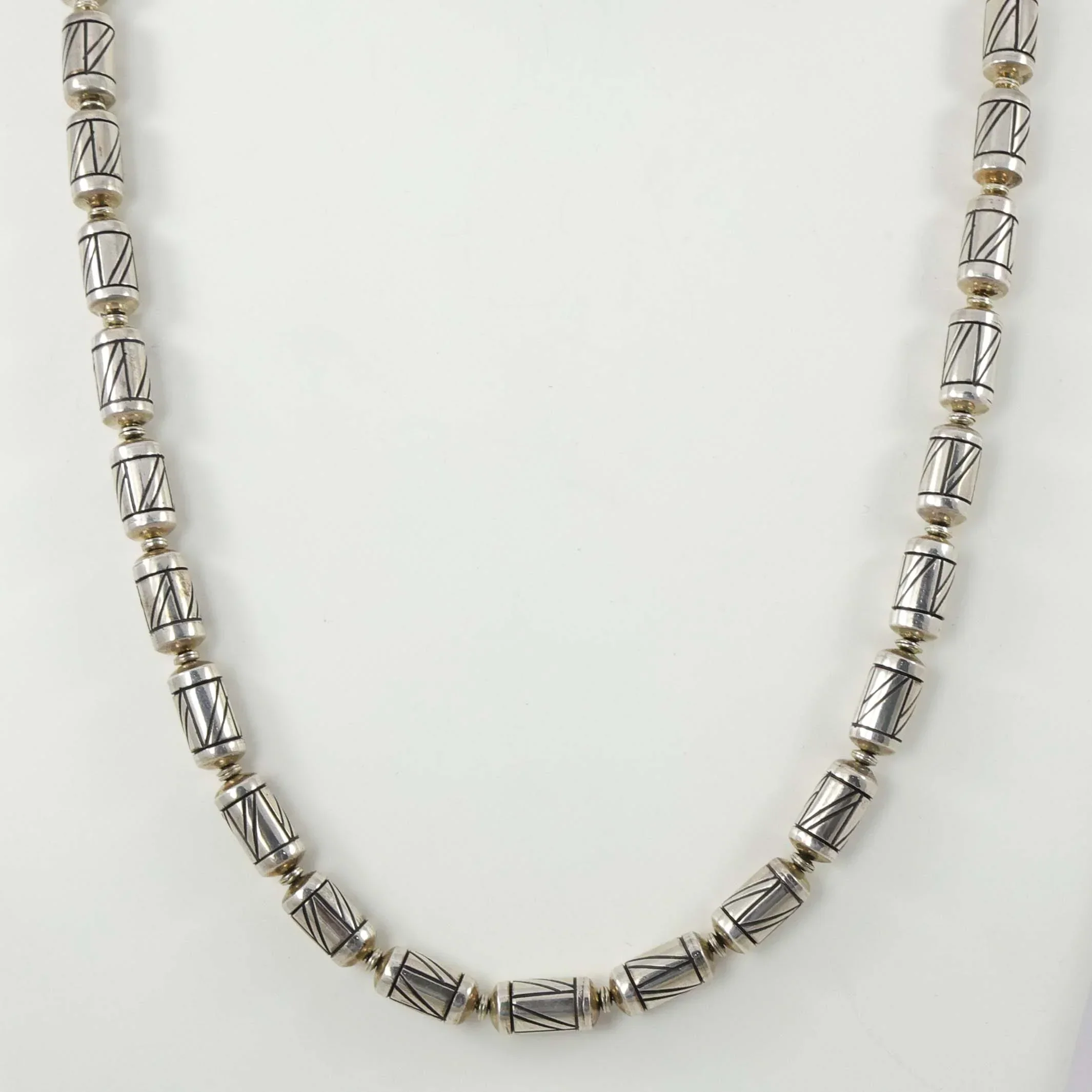 Engraved Bead Necklace - Image 2