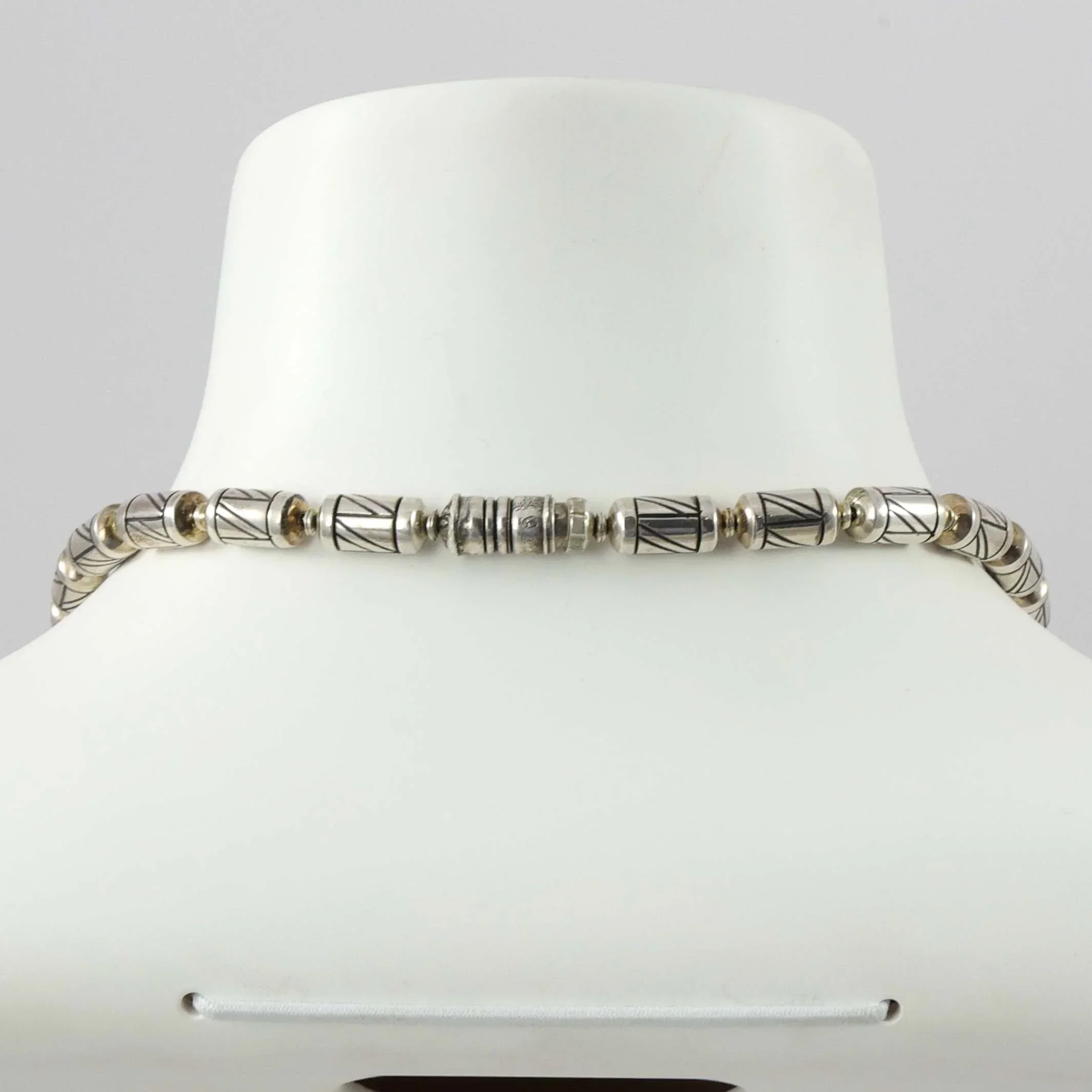 Engraved Bead Necklace - Image 5