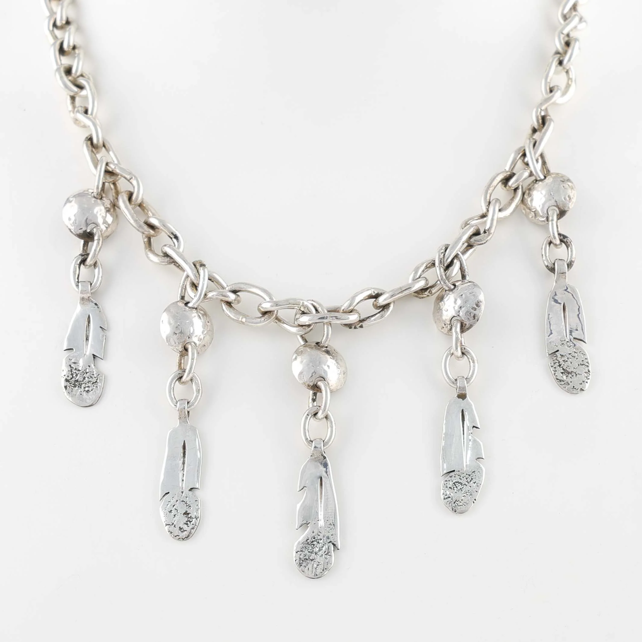 Feather Link Necklace - Image 2