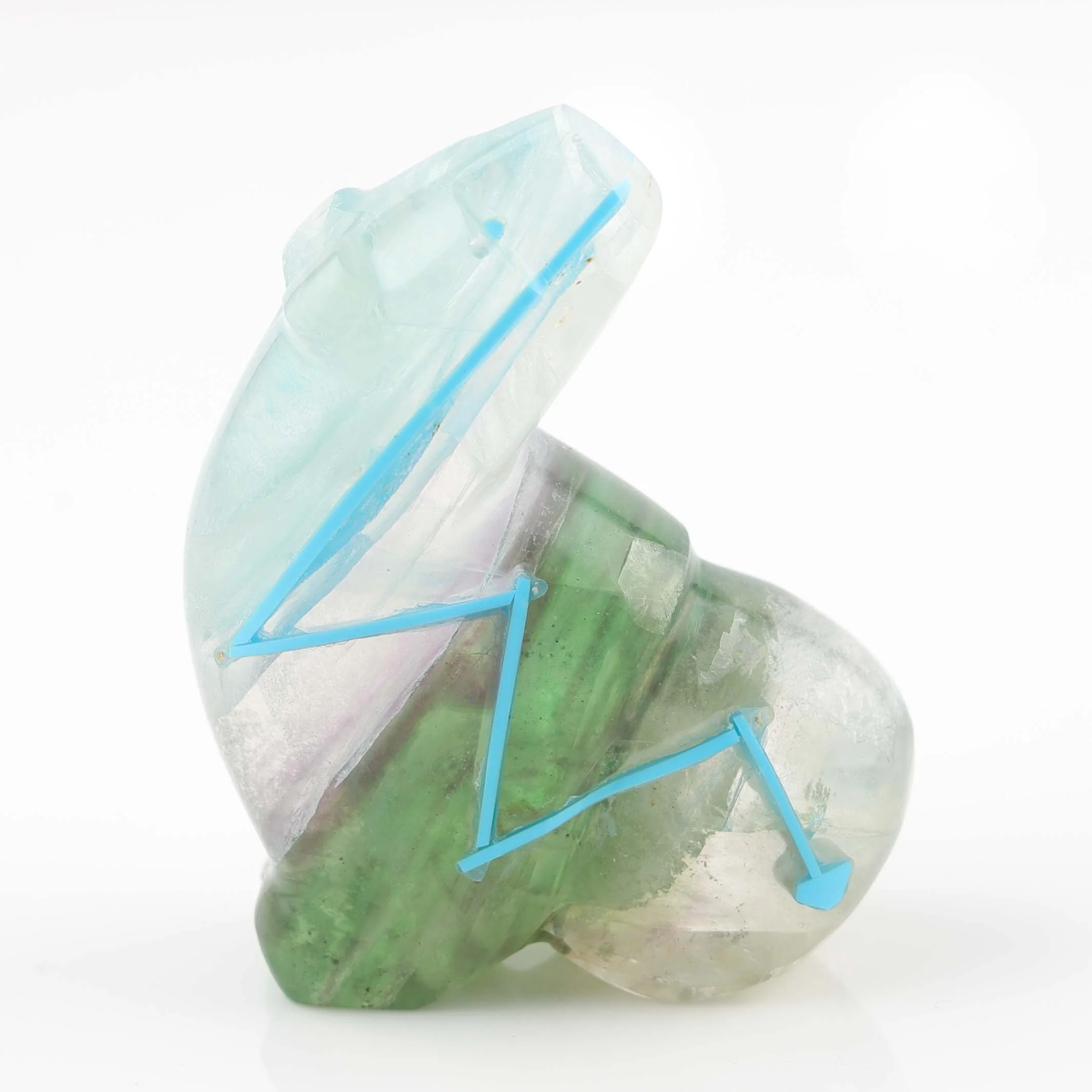 Fluorite Bear Fetish - Image 2