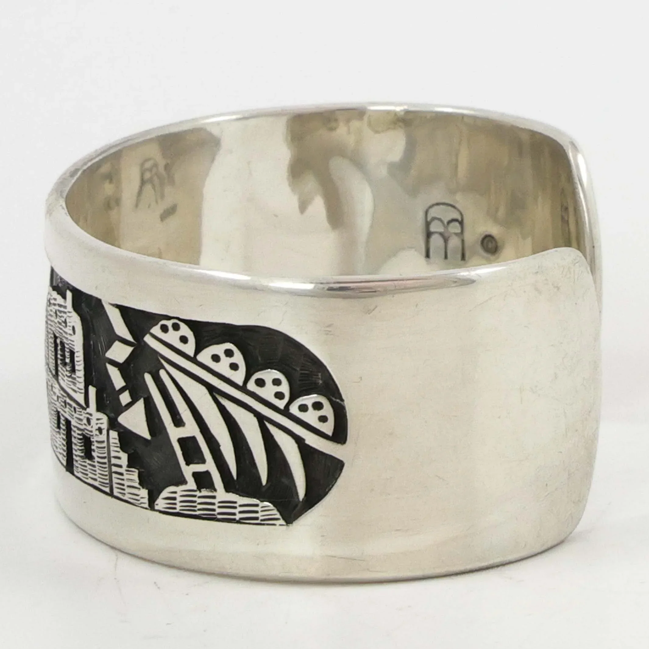 Flute Player and Village Cuff - Image 2