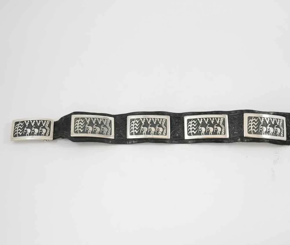 Flute Player Concho Belt - Image 3