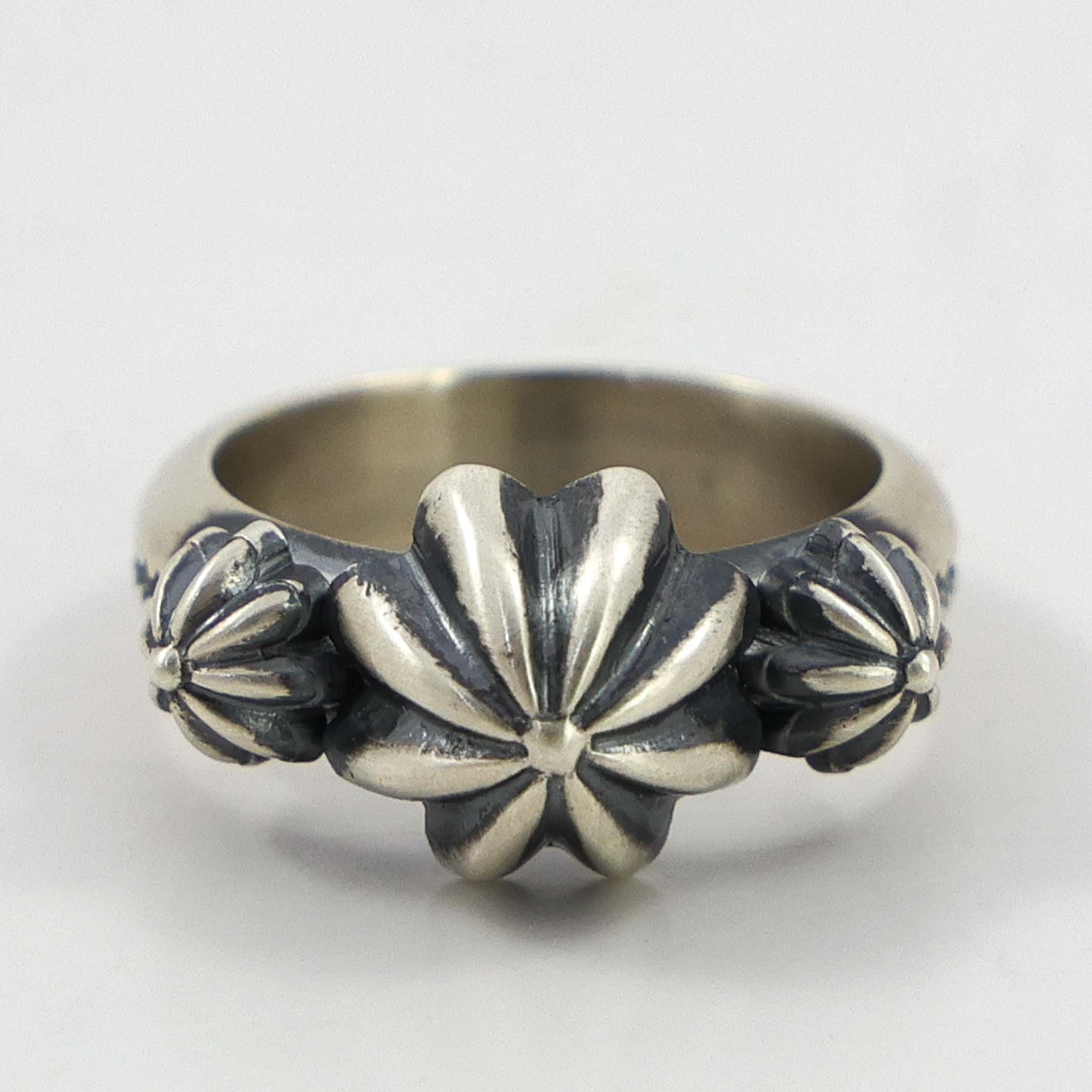 Fluted Bead Ring