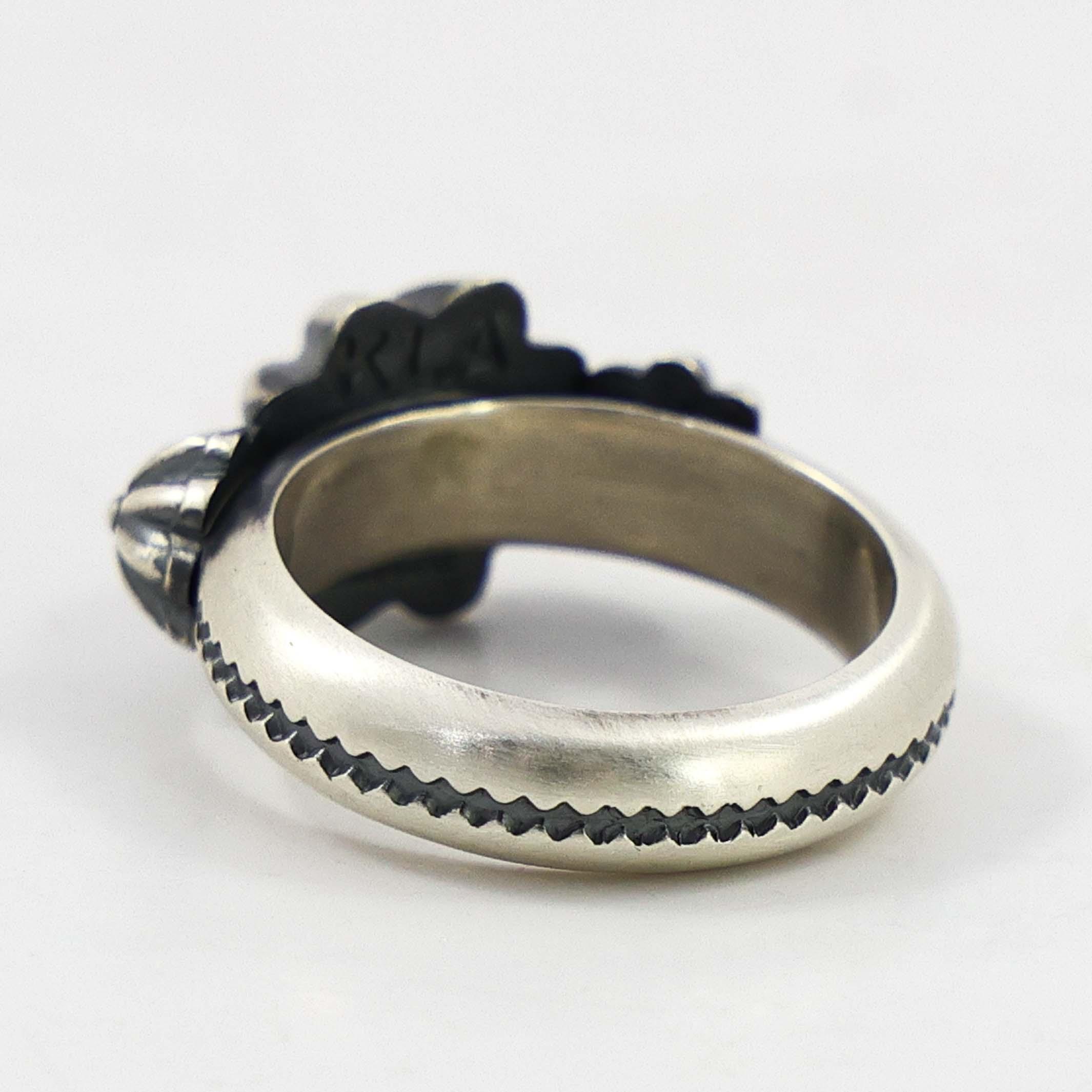 Fluted Bead Ring - Image 3