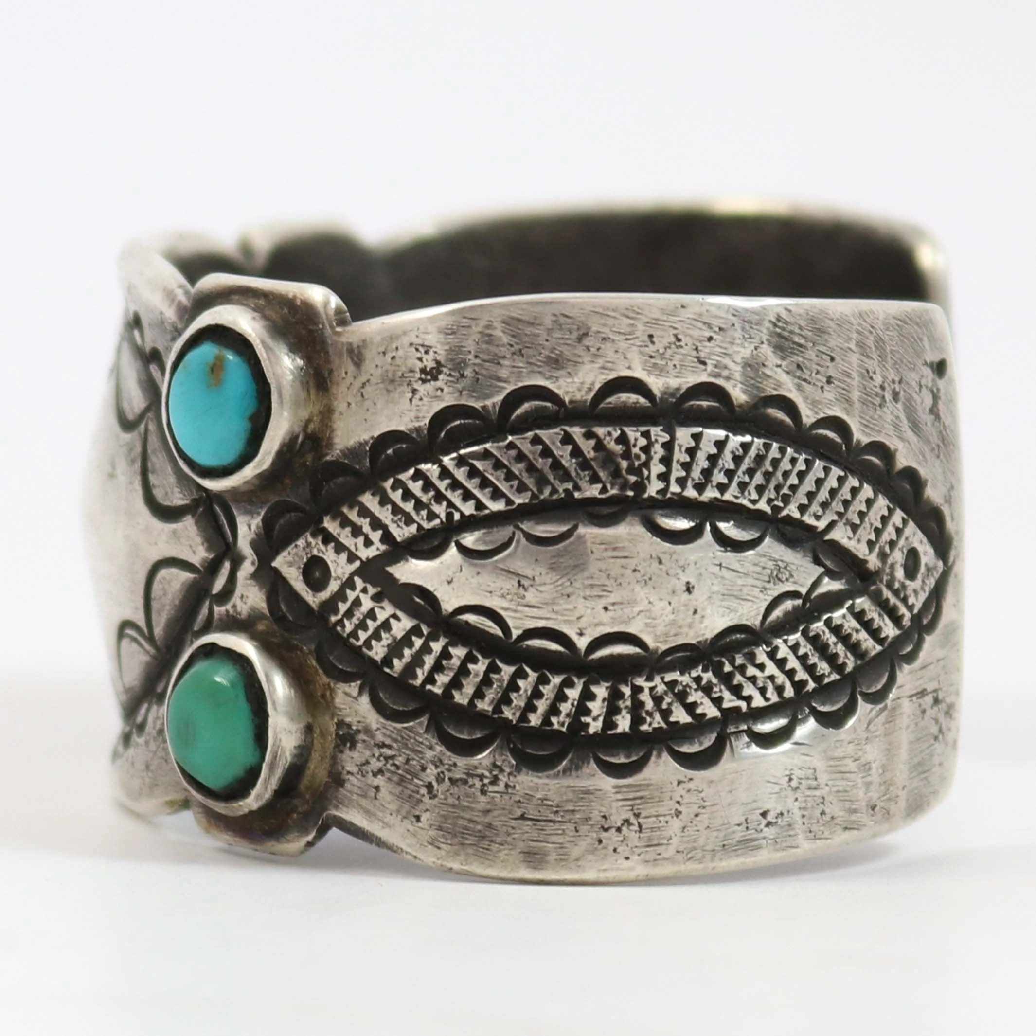 Fox Turquoise Cuff - Image 3