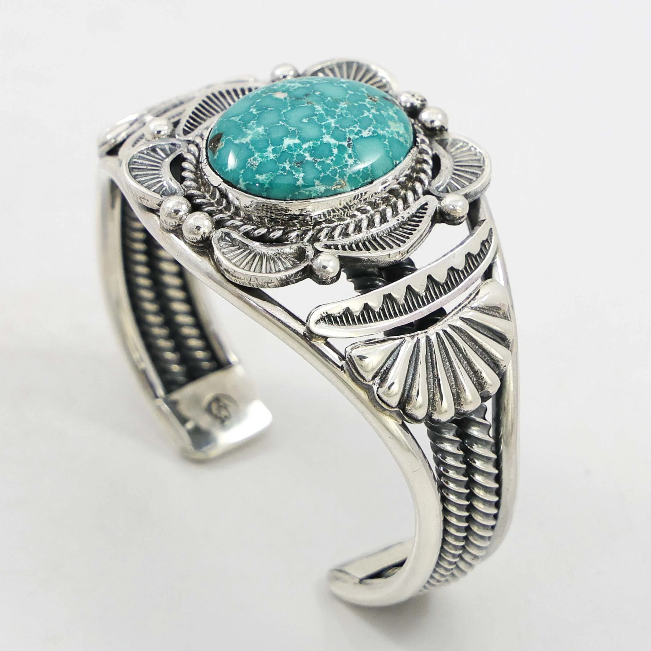 Fox Turquoise Cuff - Image 3