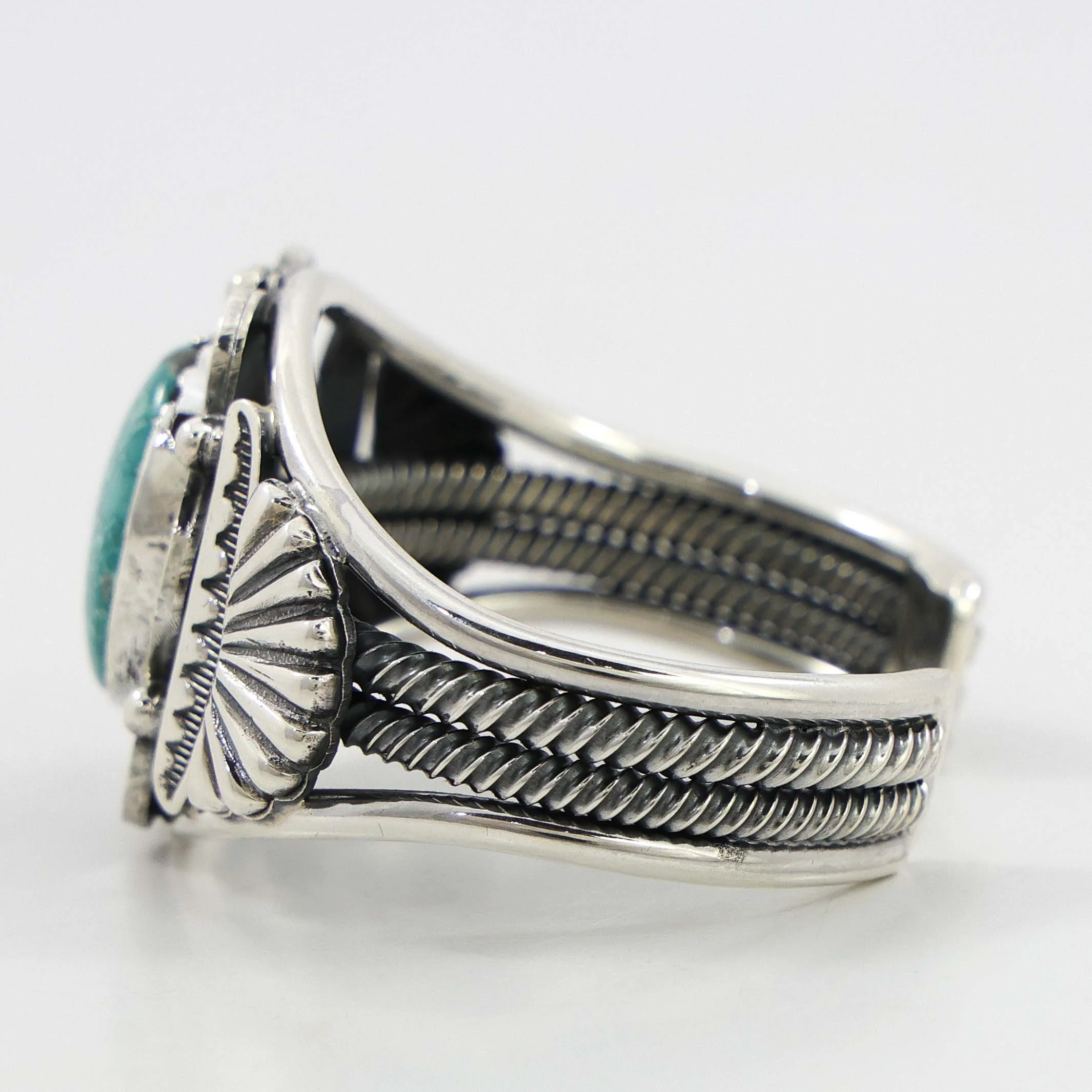 Fox Turquoise Cuff - Image 4
