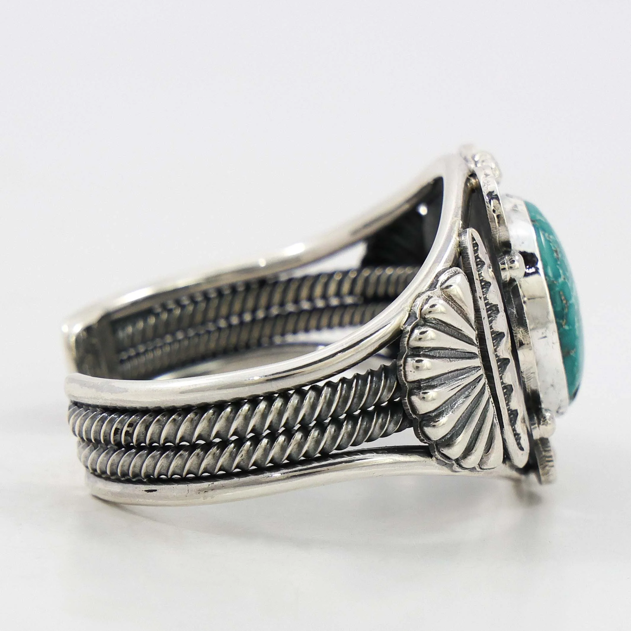 Fox Turquoise Cuff - Image 5