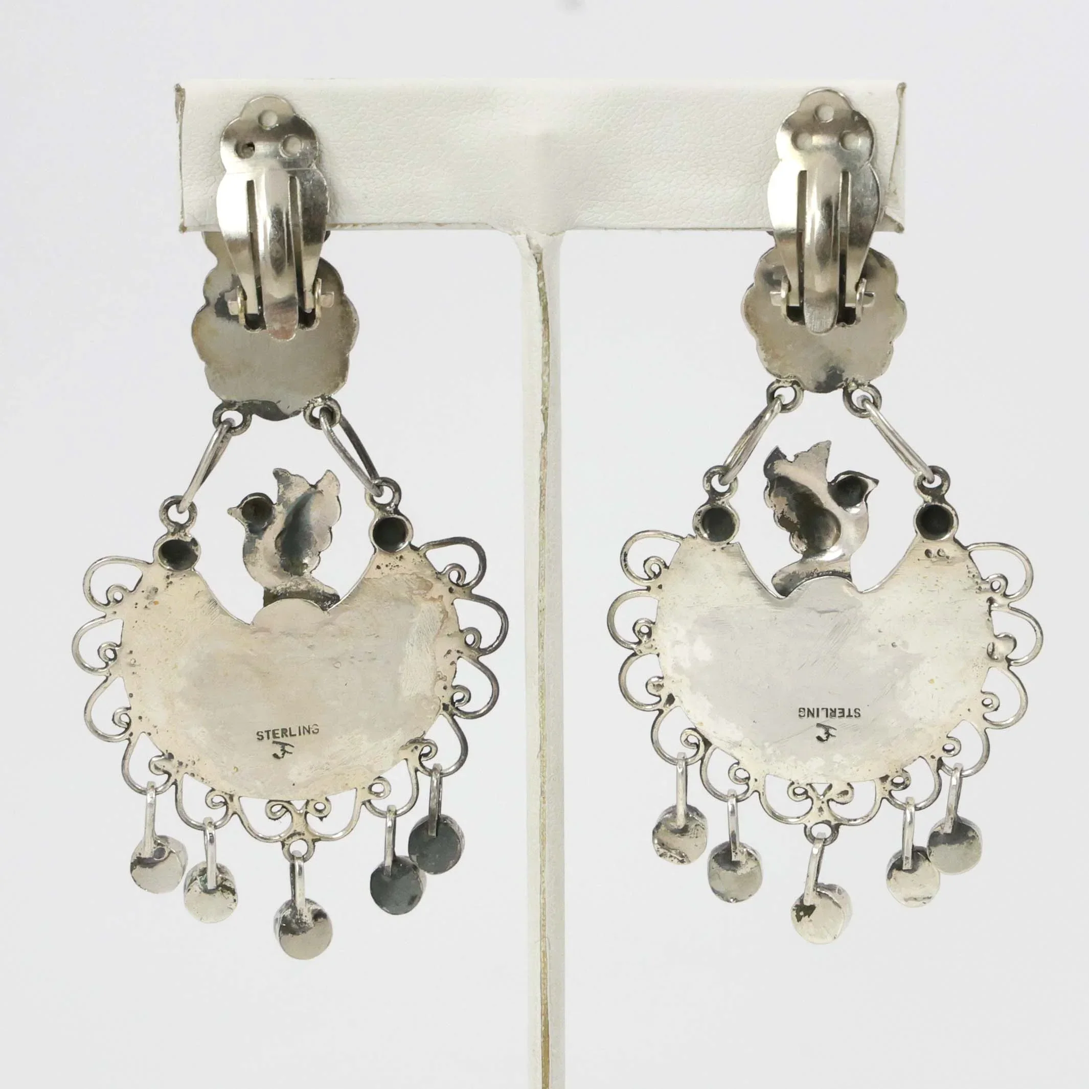 Frida Kahlo Clip Earrings - Image 2