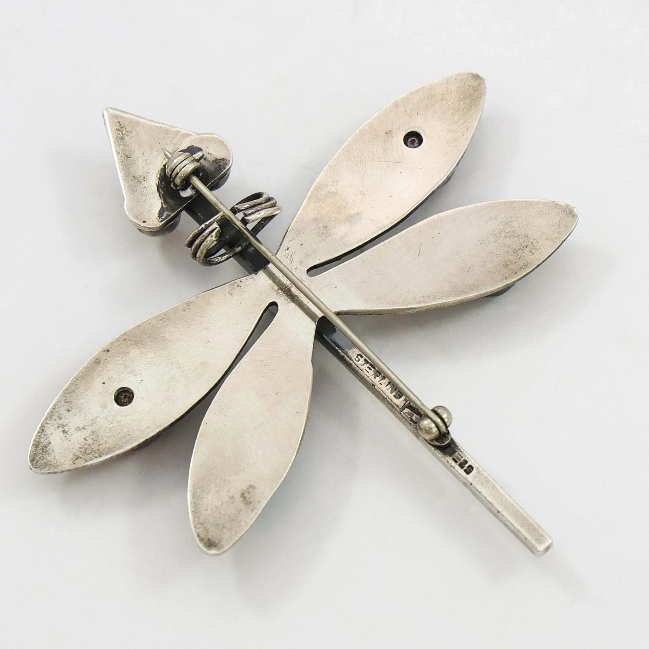 Gemstone Dragonfly Pin - Image 3