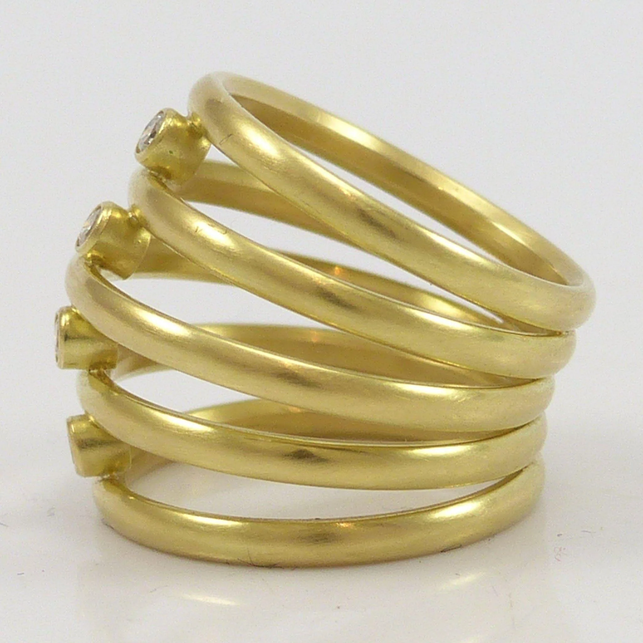 Gold and Diamond Ring - Image 4