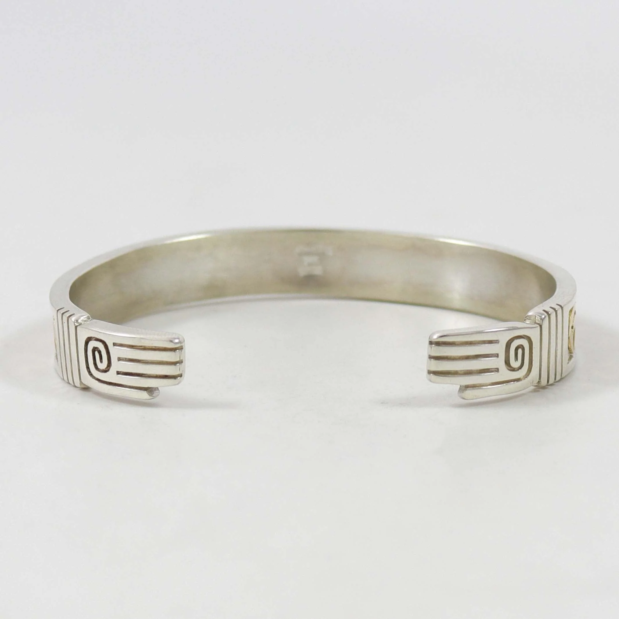 Gold and Silver Bear Cuff - Image 6