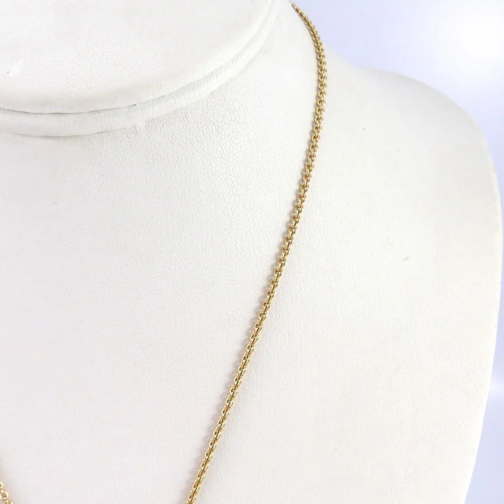 18k Gold Butterfly Necklace - Image 3