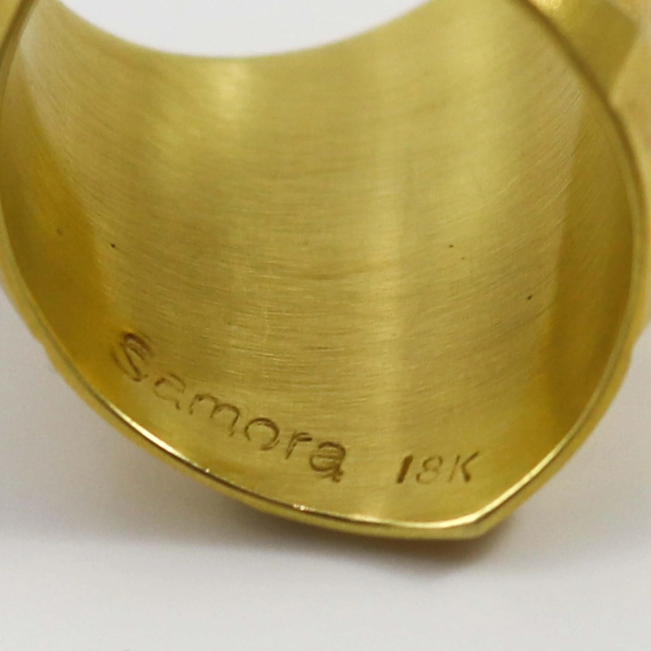 Gold Diamond Peak Ring - Image 6