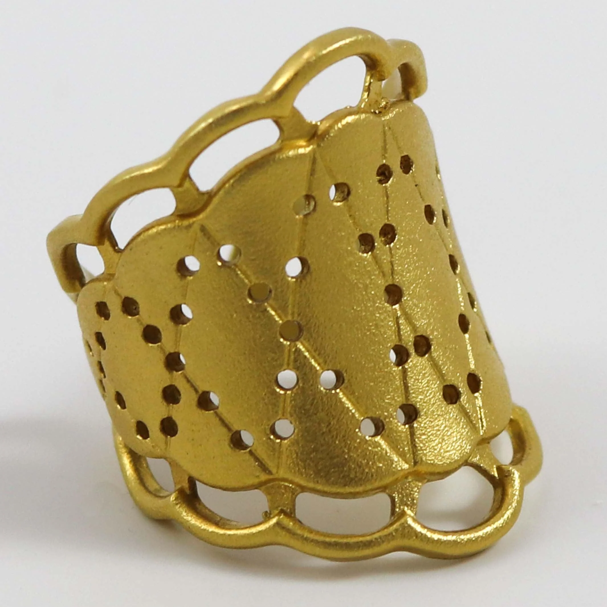 Gold Lace Ring - Image 2