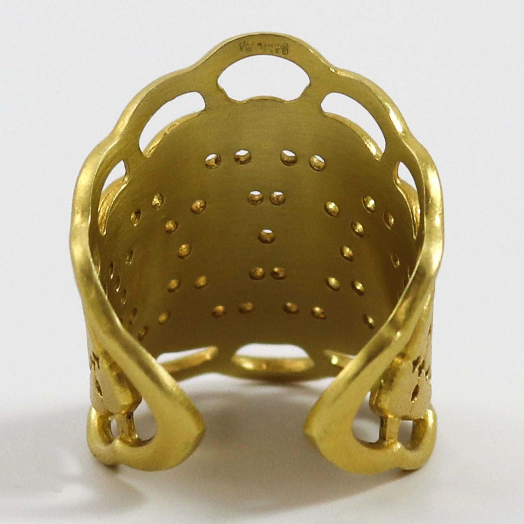 Gold Lace Ring - Image 5