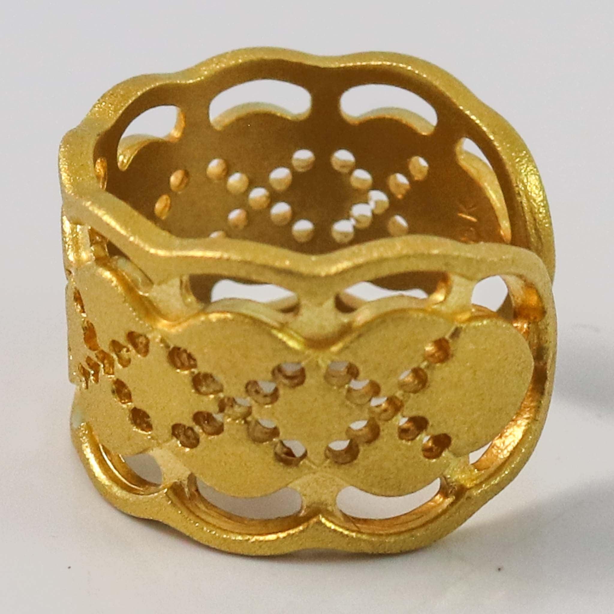 Gold Lace Ring - Image 3