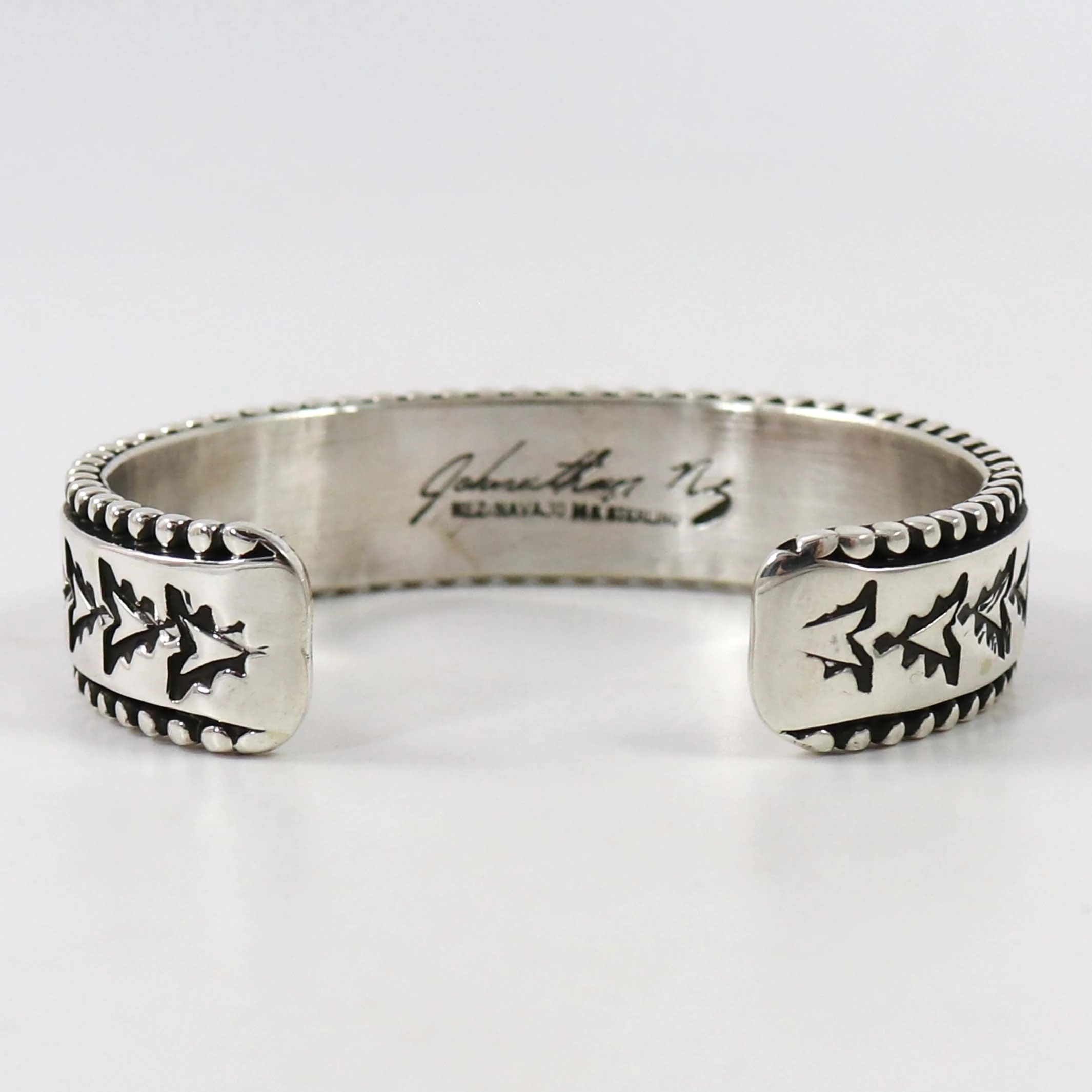 Gold on Silver Cuff - Image 6
