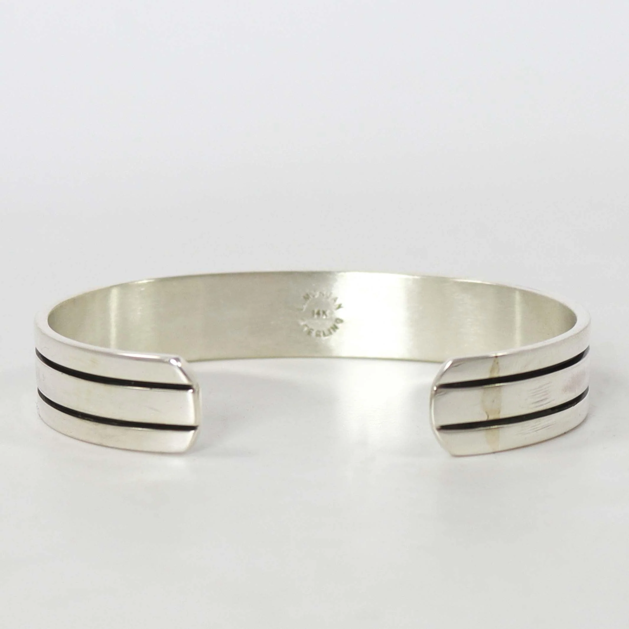 Gold on Silver Cuff - Image 4