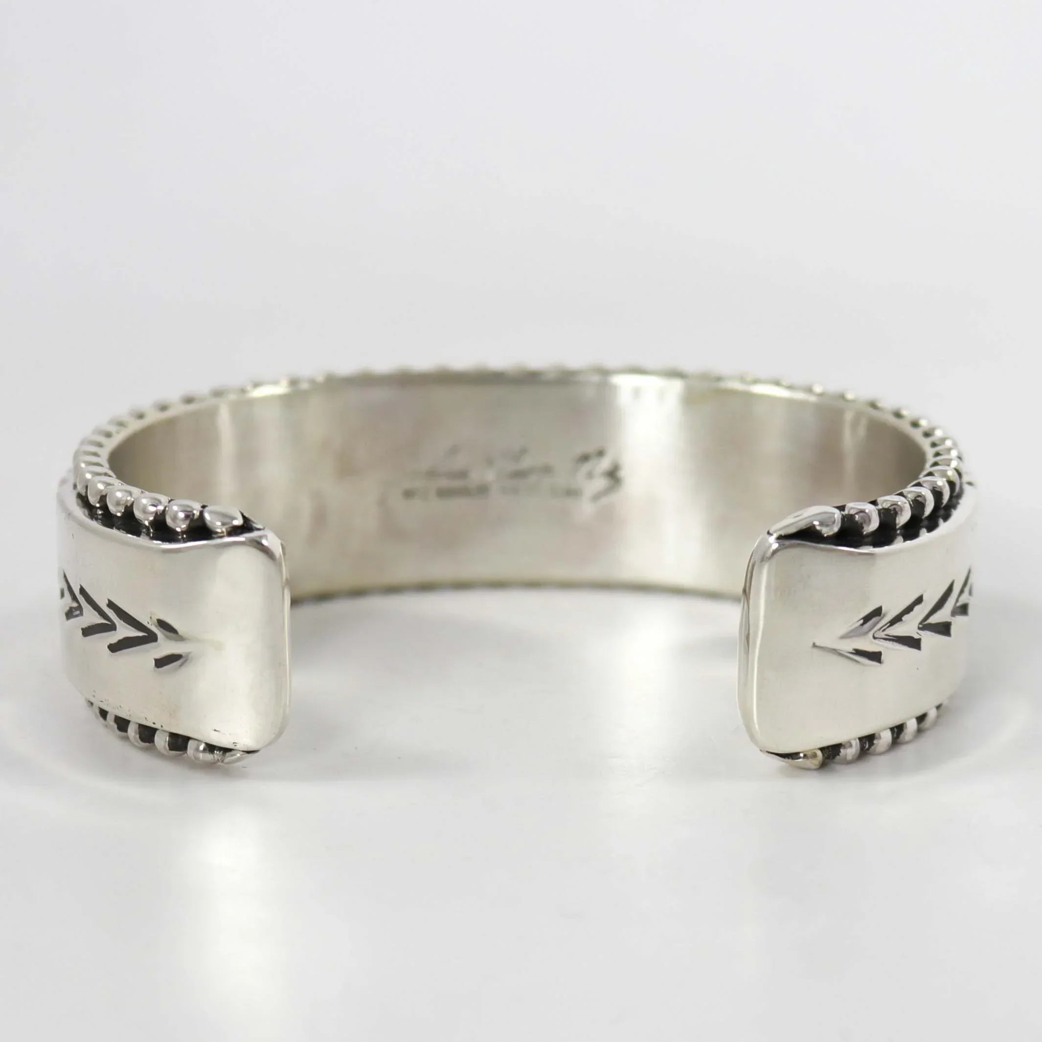 Gold on Silver Cuff - Image 6