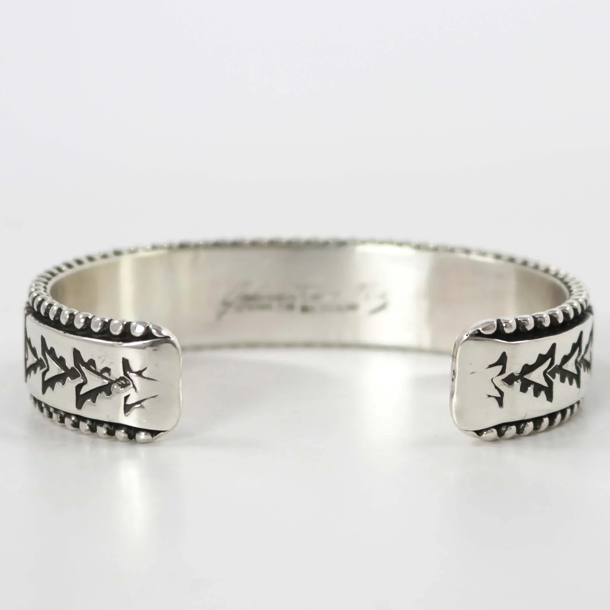 Gold on Silver Cuff - Image 6