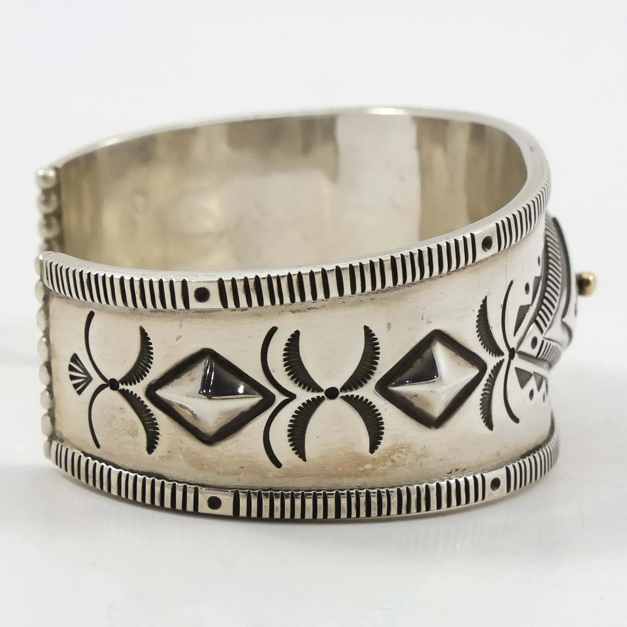 Gold on Silver Cuff - Image 3