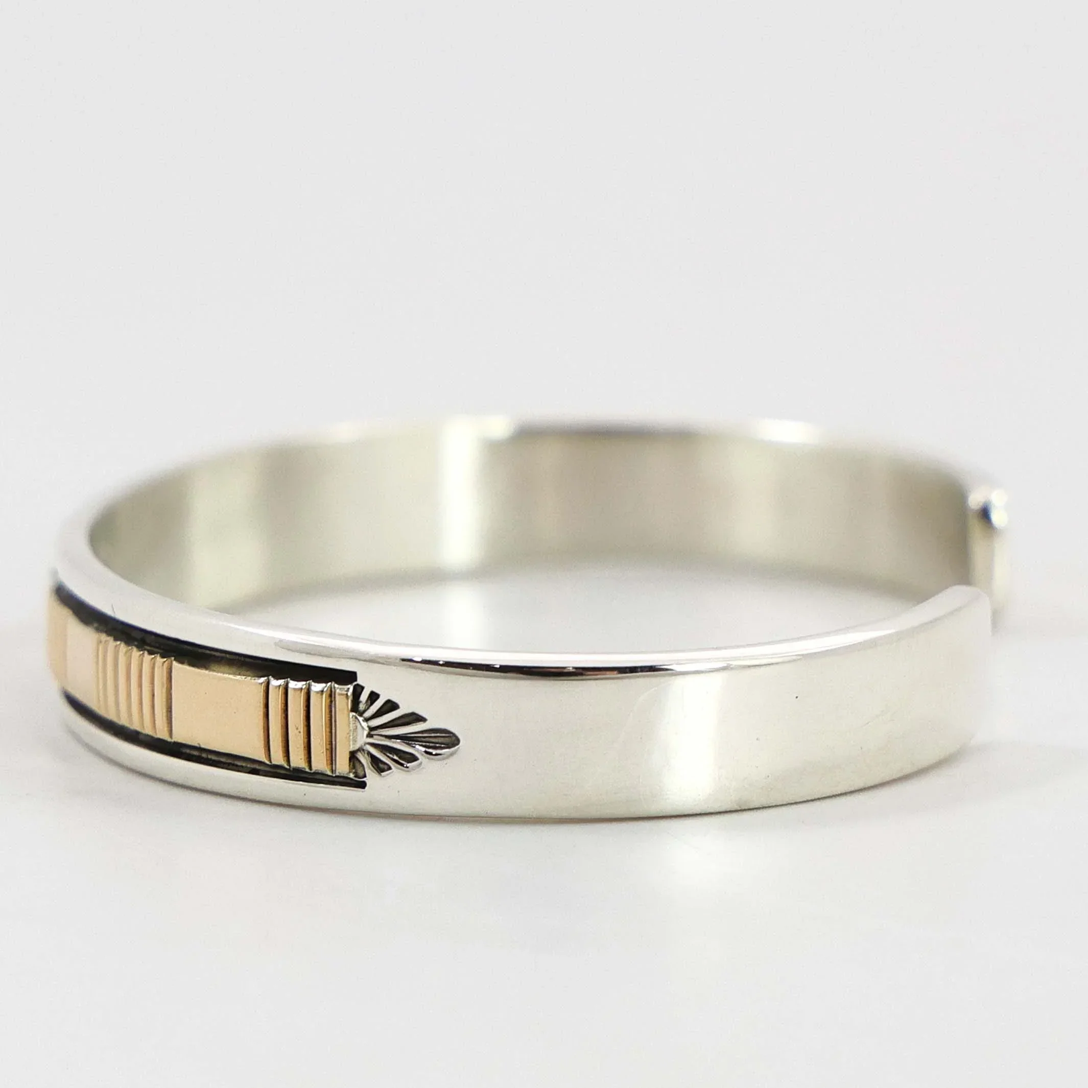 Gold on Silver Cuff - Image 2