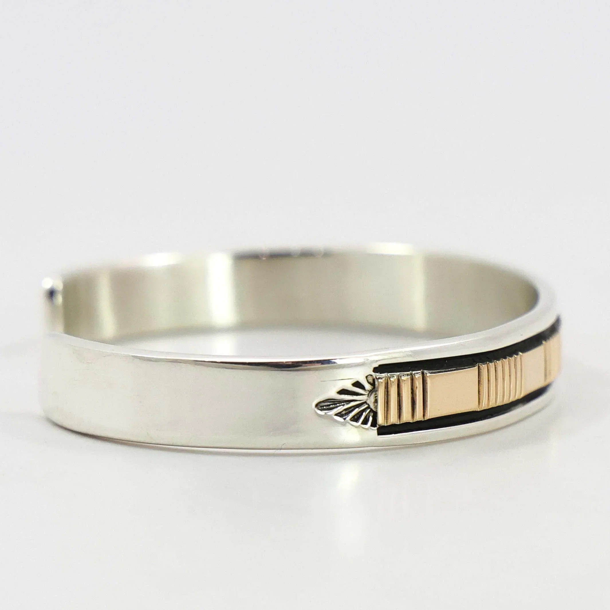 Gold on Silver Cuff - Image 3