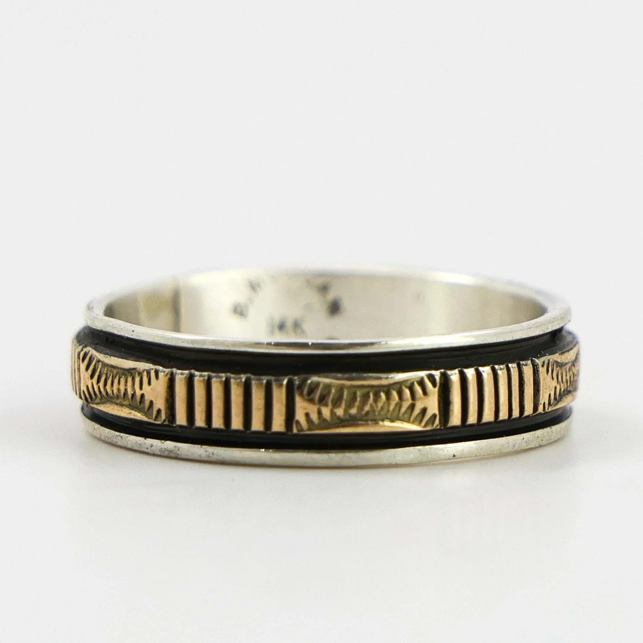 Gold on Silver Ring - Image 2