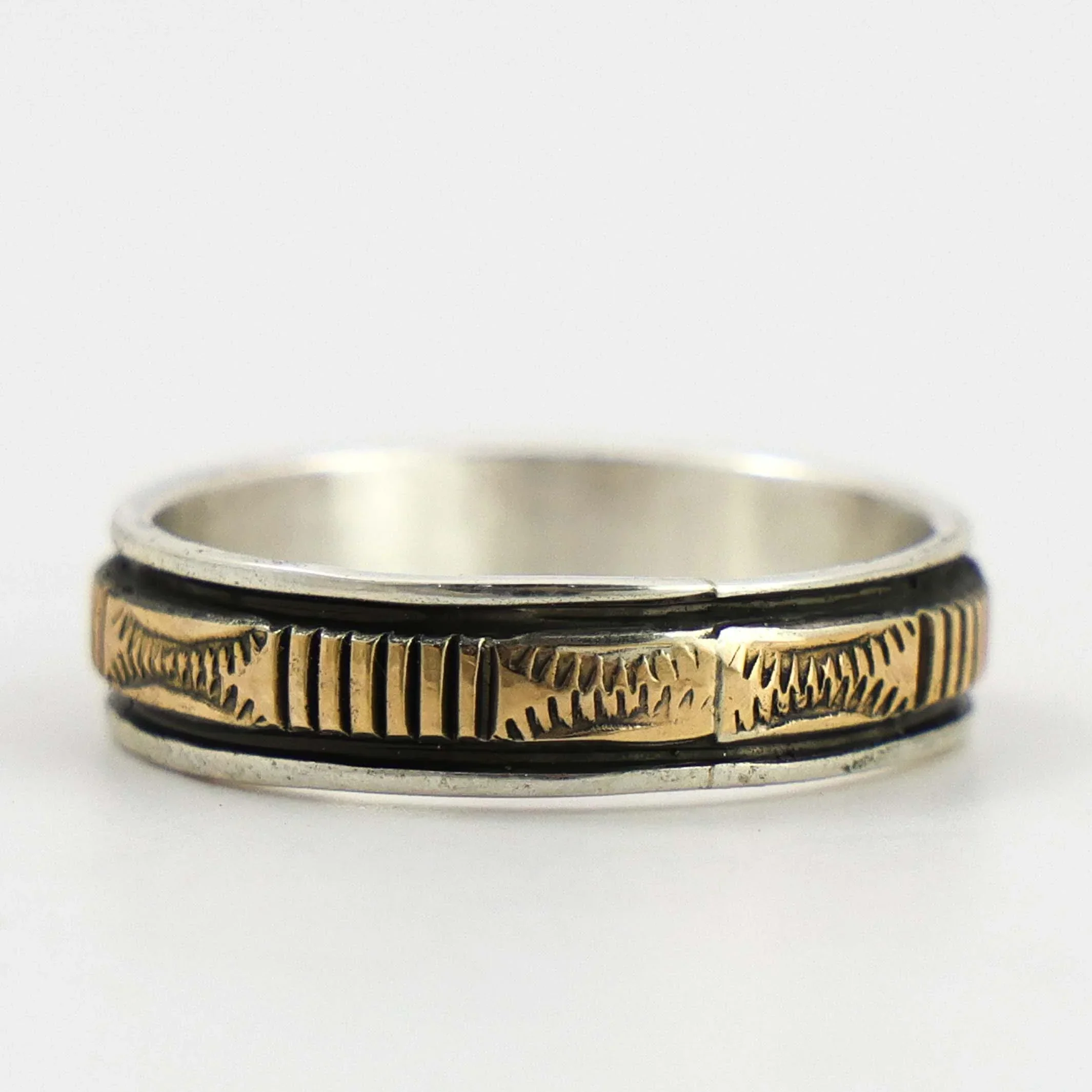 Gold on Silver Ring - Image 3