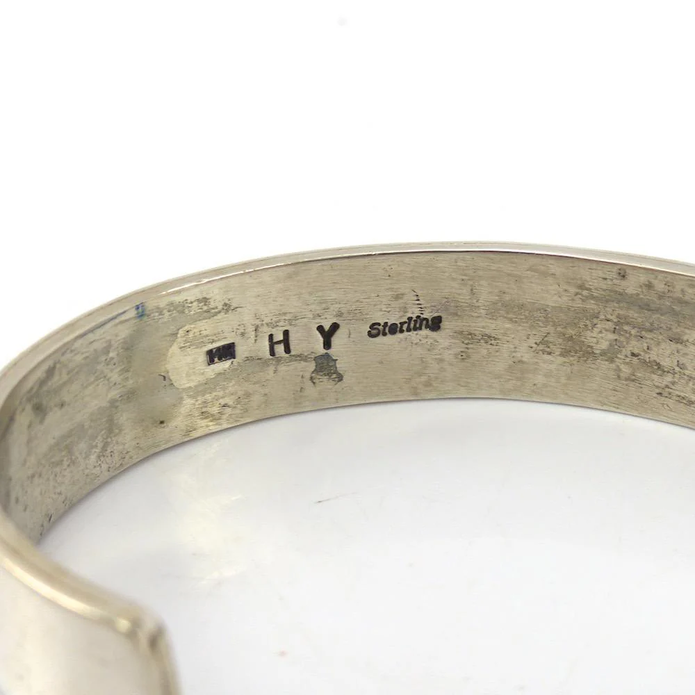 Gold on Silver Storyteller Cuff - Image 6