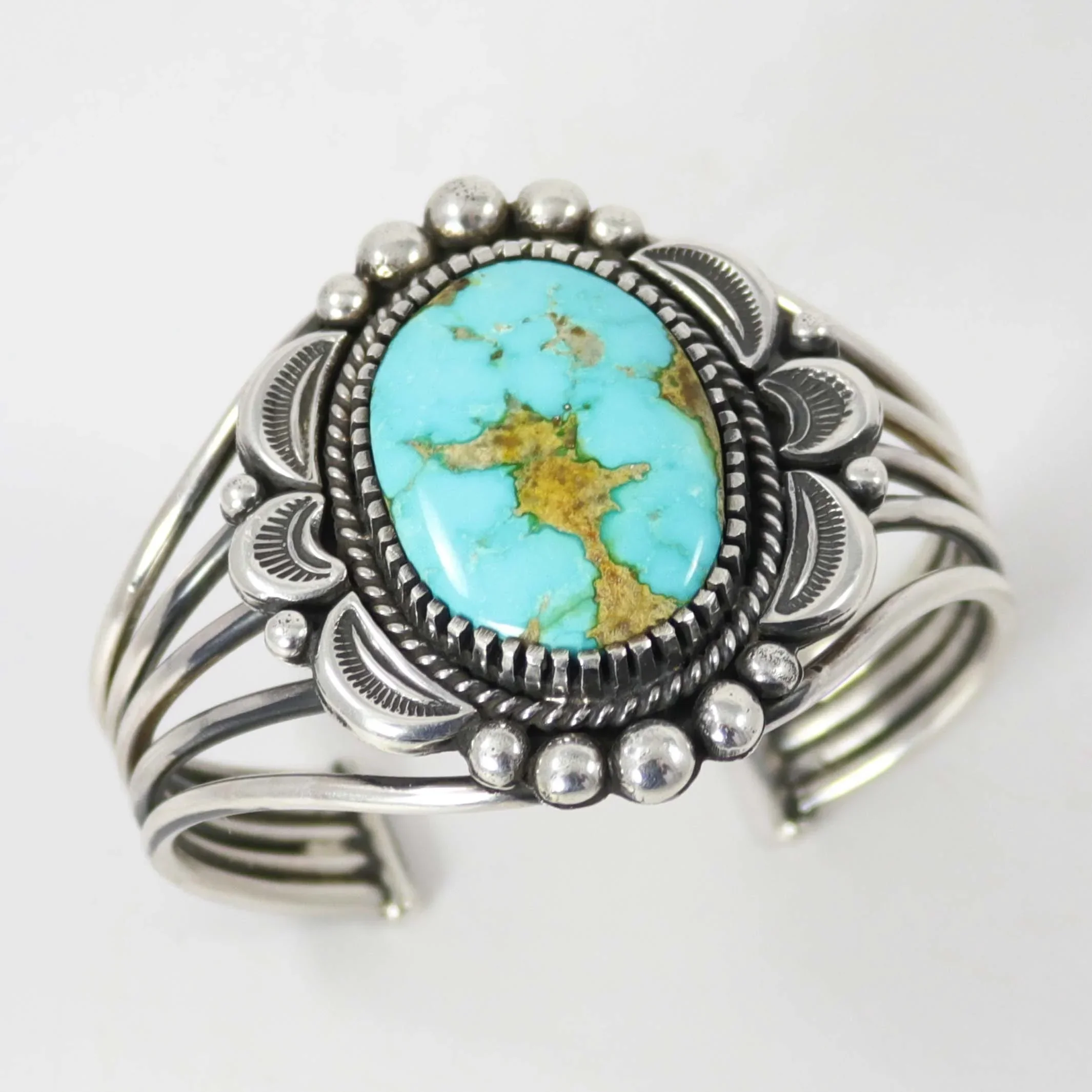 Golden Hills Turquoise Cuff