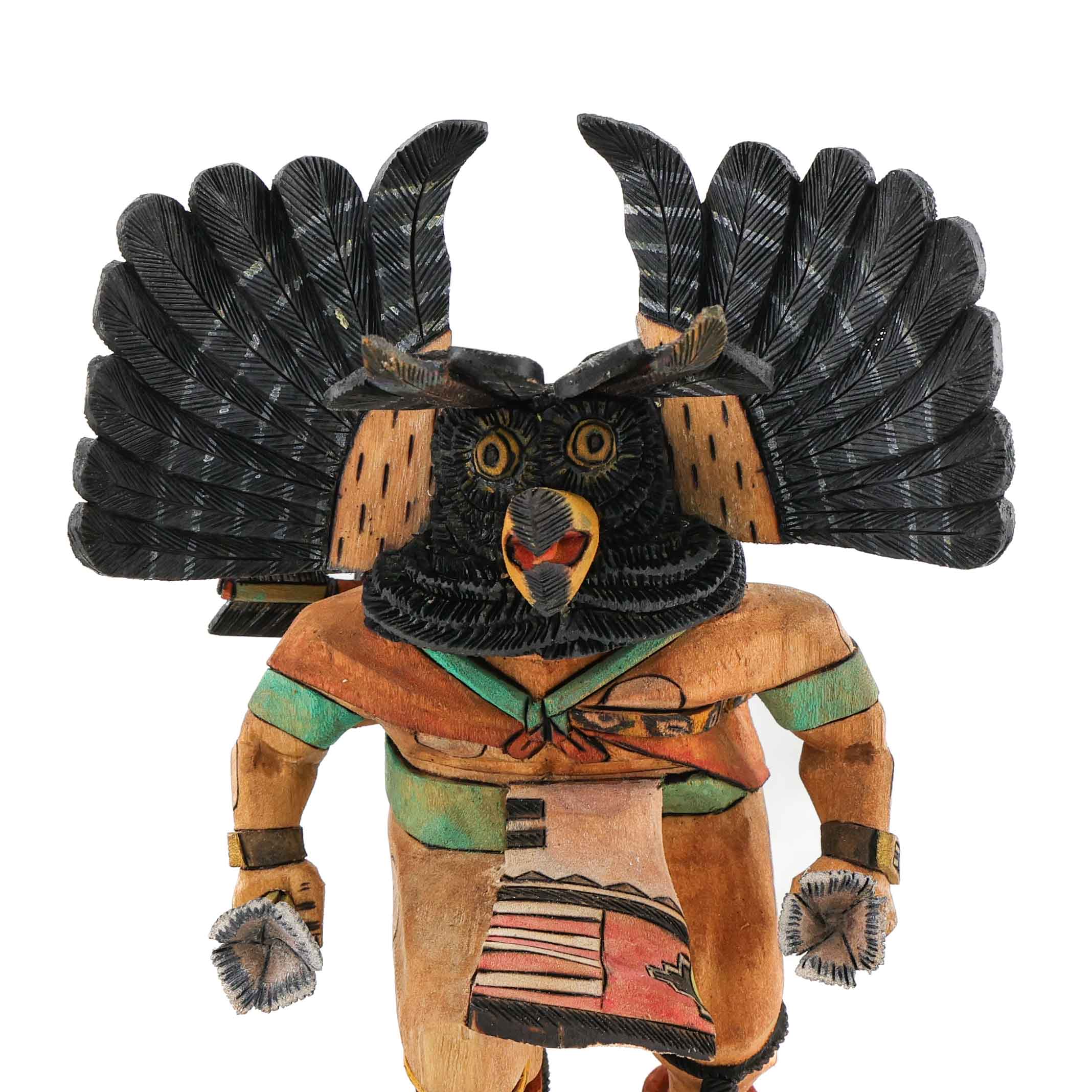 Great Horned Owl Kachina - Image 3