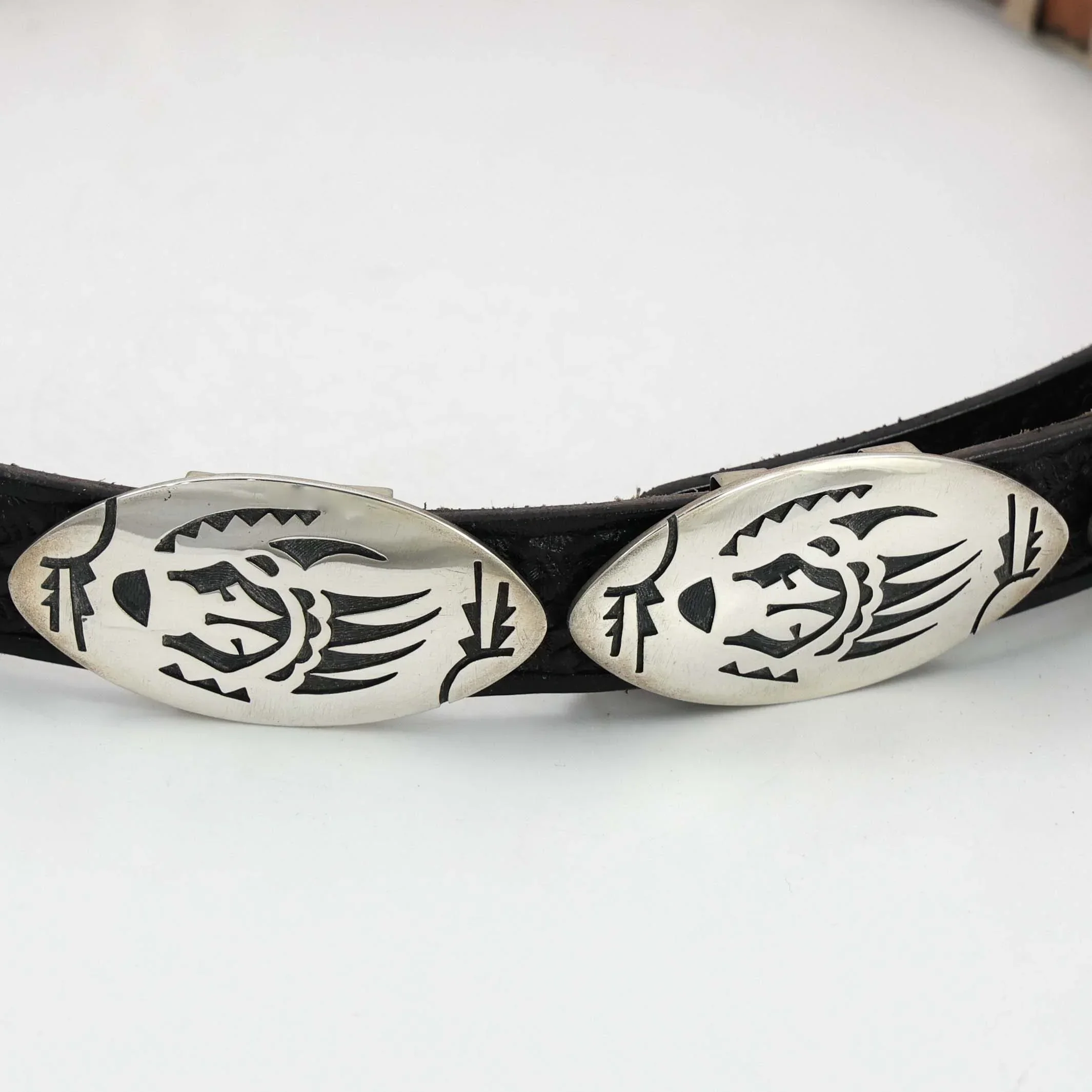 Hopi Bear Paw Concho Belt - Image 4
