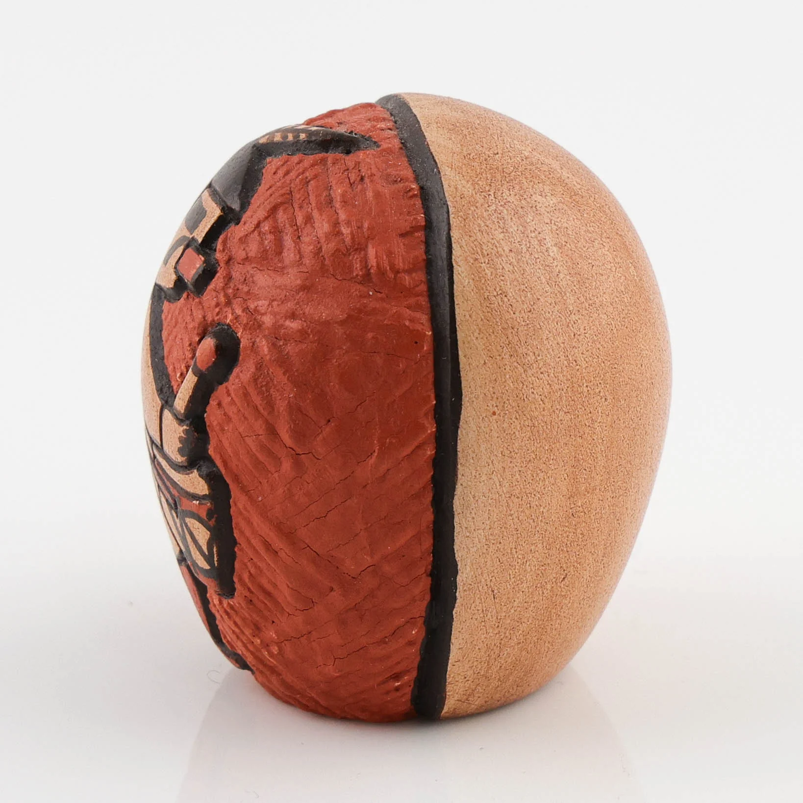Hopi Drummer Seed Pot - Image 2
