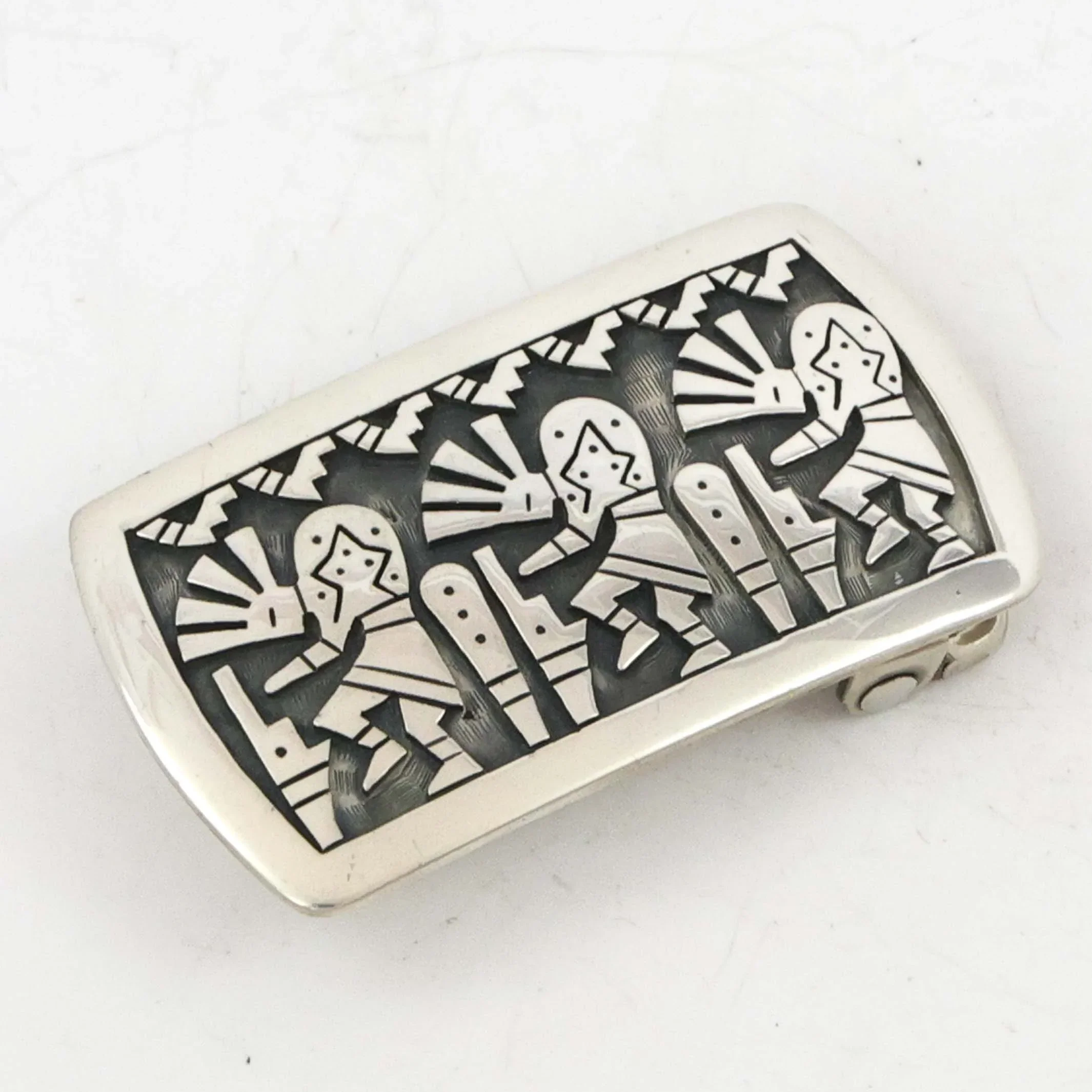 Hopi Flute Player Buckle - Image 2