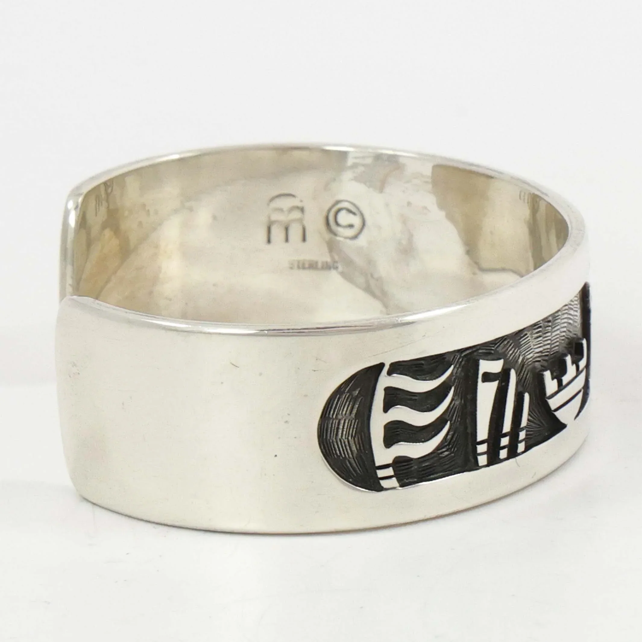 Hopi Flute Player Cuff - Image 3