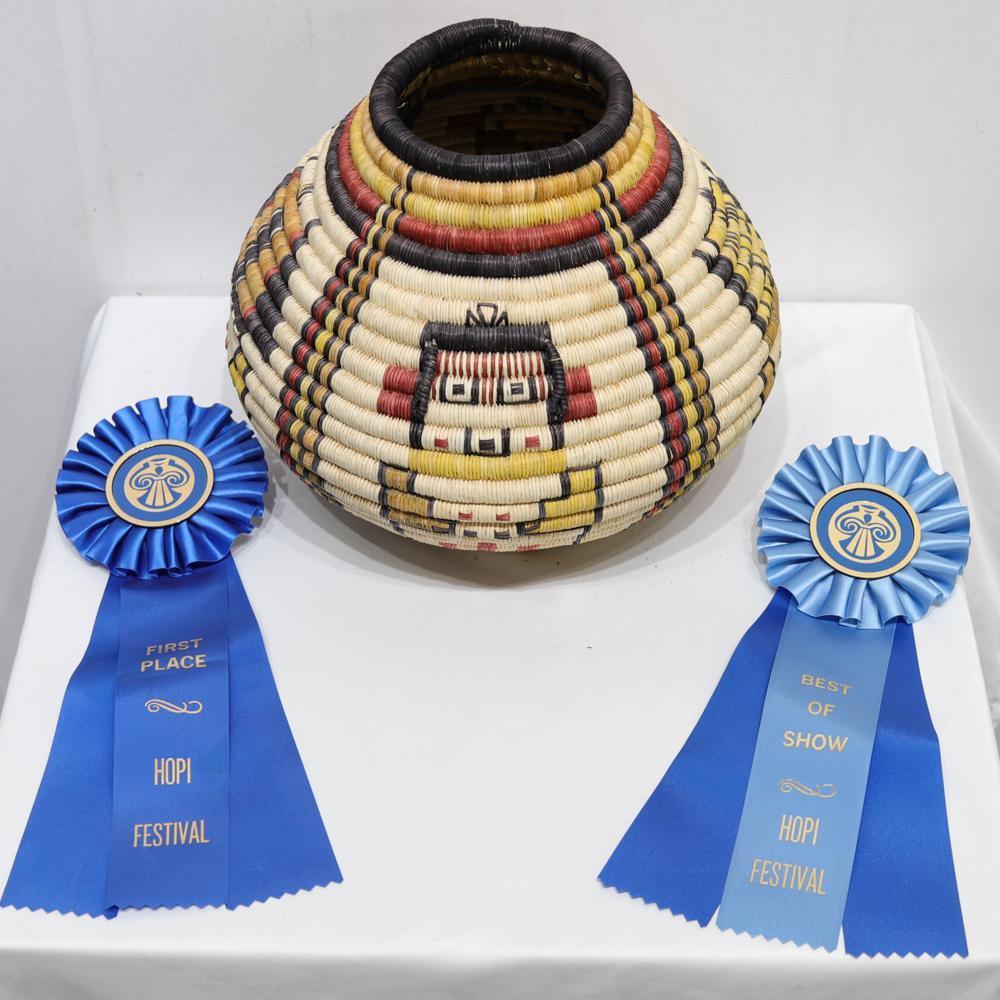 Hopi Kachina Basket - Image 2